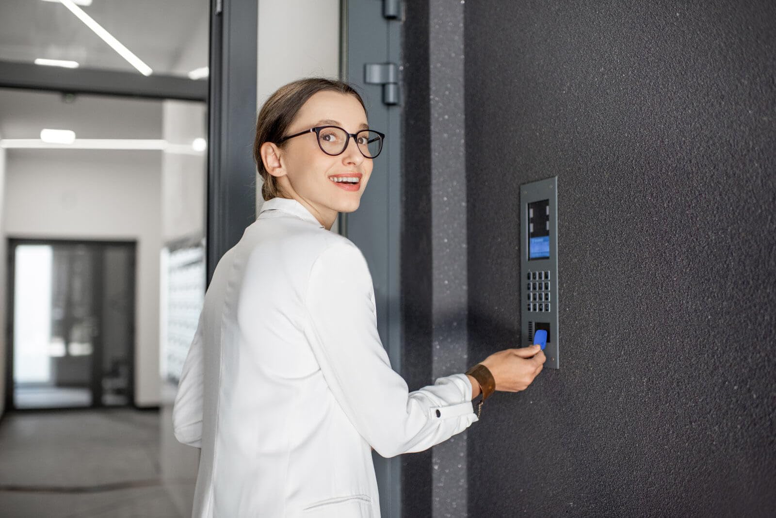 Lot de 100 porte-clés en forme de cartes RFID 125 kHz pour contrôle d'accès de porte