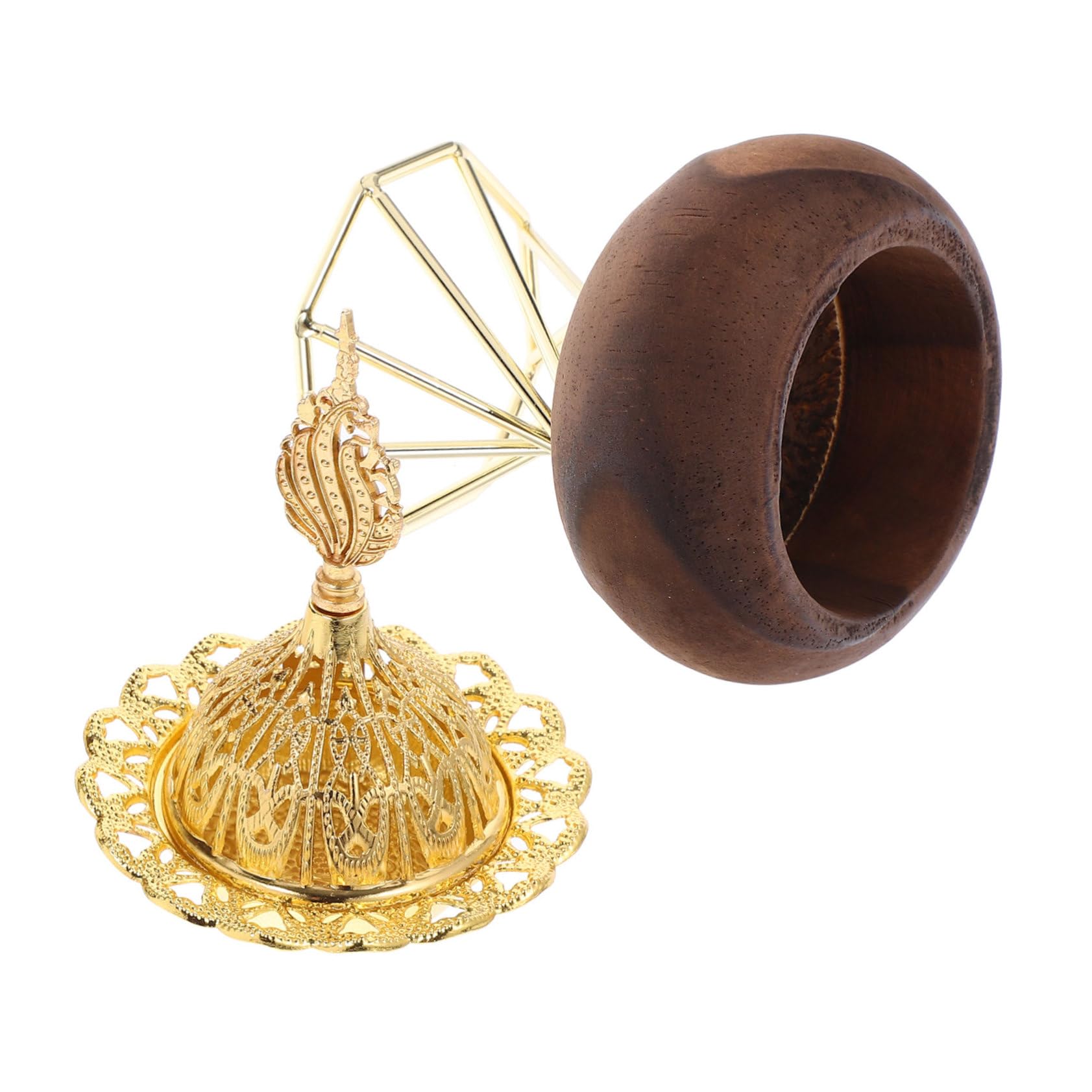 PRETYZOOM 3st Schmücken Räucherstäbchenhalter Räuchergefäß Halter Für Räucherstäbchen Dekorativer Weihrauchbrenner Räucherkerzenbrenner Räucherkegelhalter Aromabrenner Hölzern