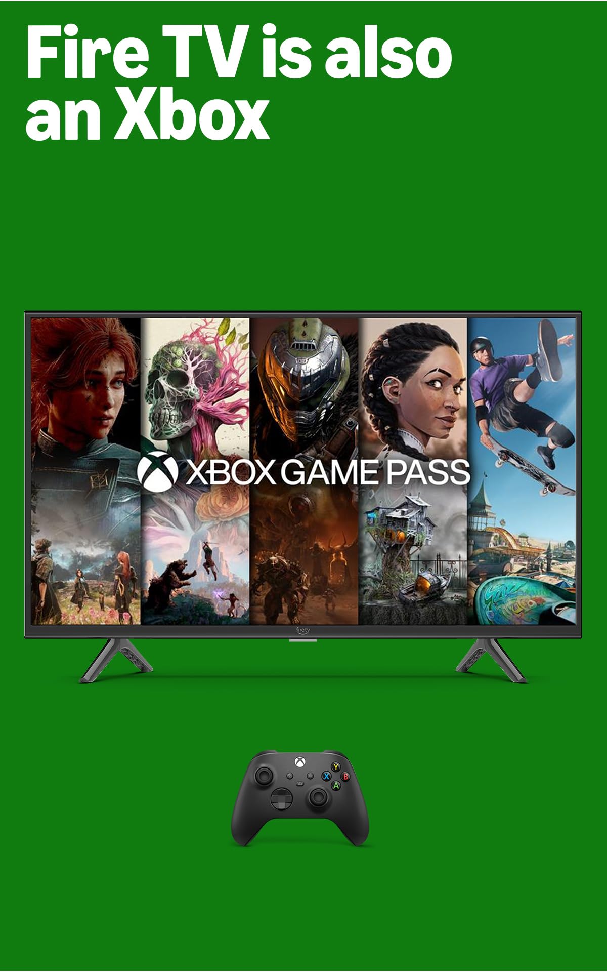 Amazon Fire TV Stick 4K Select (newest gen), start streaming in 4K, hundreds of thousands of films and TV episodes, and free & live TV — view 5