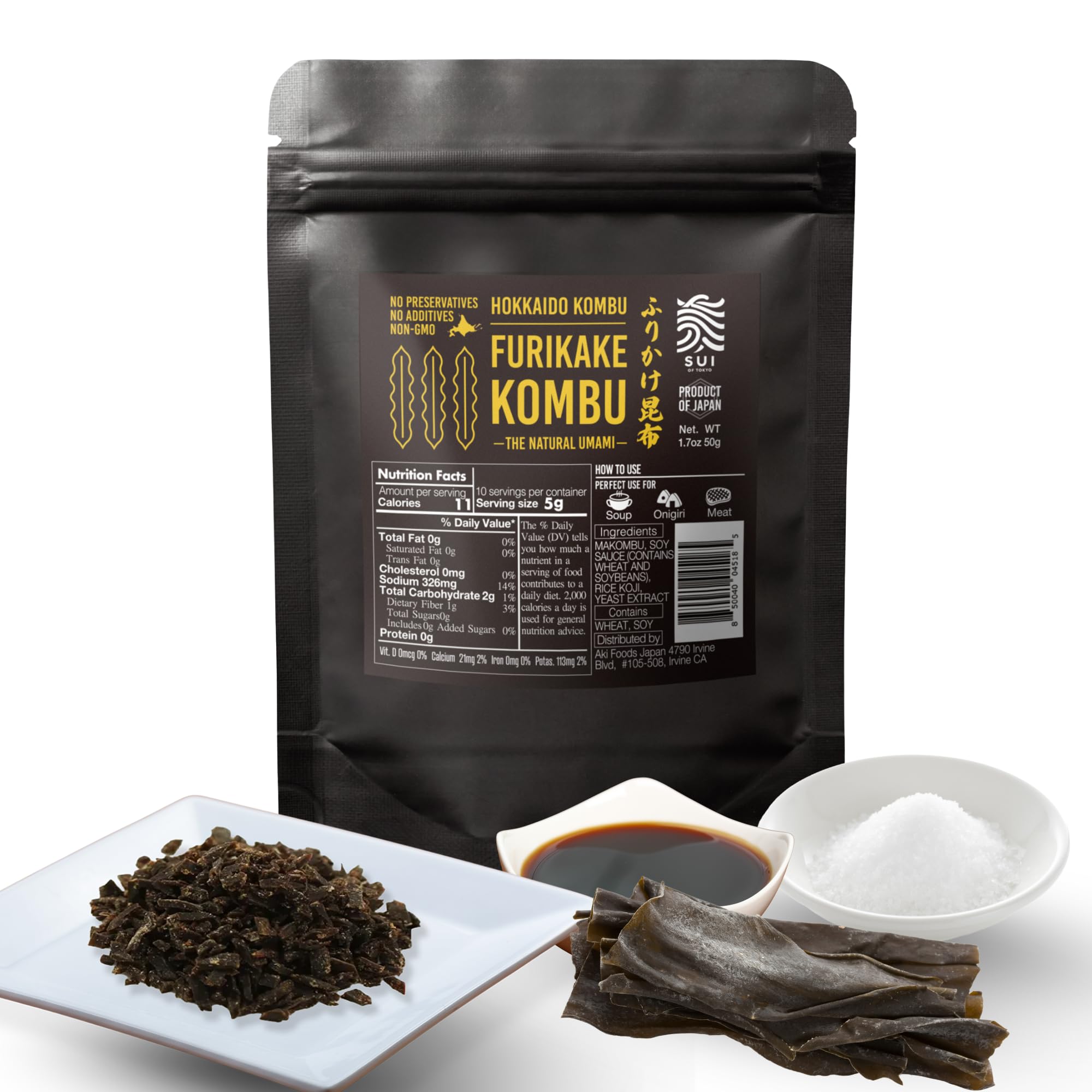 Amazon.com : Furikake Kombu, Natural Umami, Kombu from Hokkaido