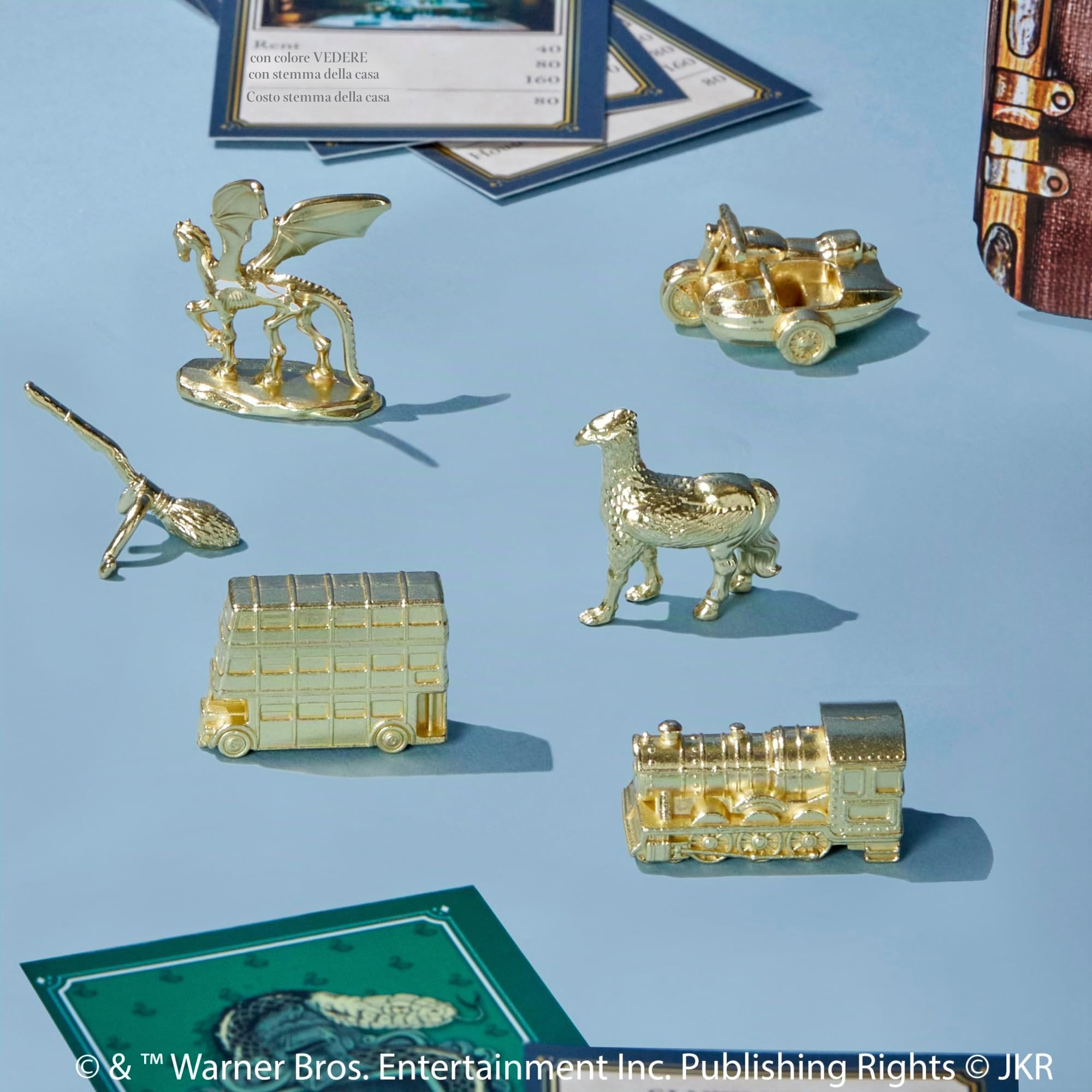 Hasbro Gioco Monopoly Harry Potter, il classico gioco da tavolo in edizione magica, per bambini dagli 8 anni in su, per gli appassionati di magia