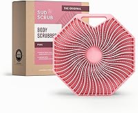 Vista 11 de Sud Scrub® Exfoliante corporal de silicona antimicrobiana, cepillo corporal exfoliante para pieles sensibles, limpiador de ducha antibacteriano