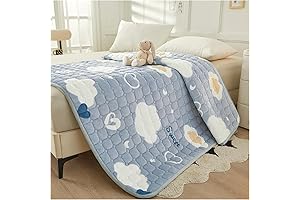 Winter Velvet Mattress Pad for Warmth and Comfort