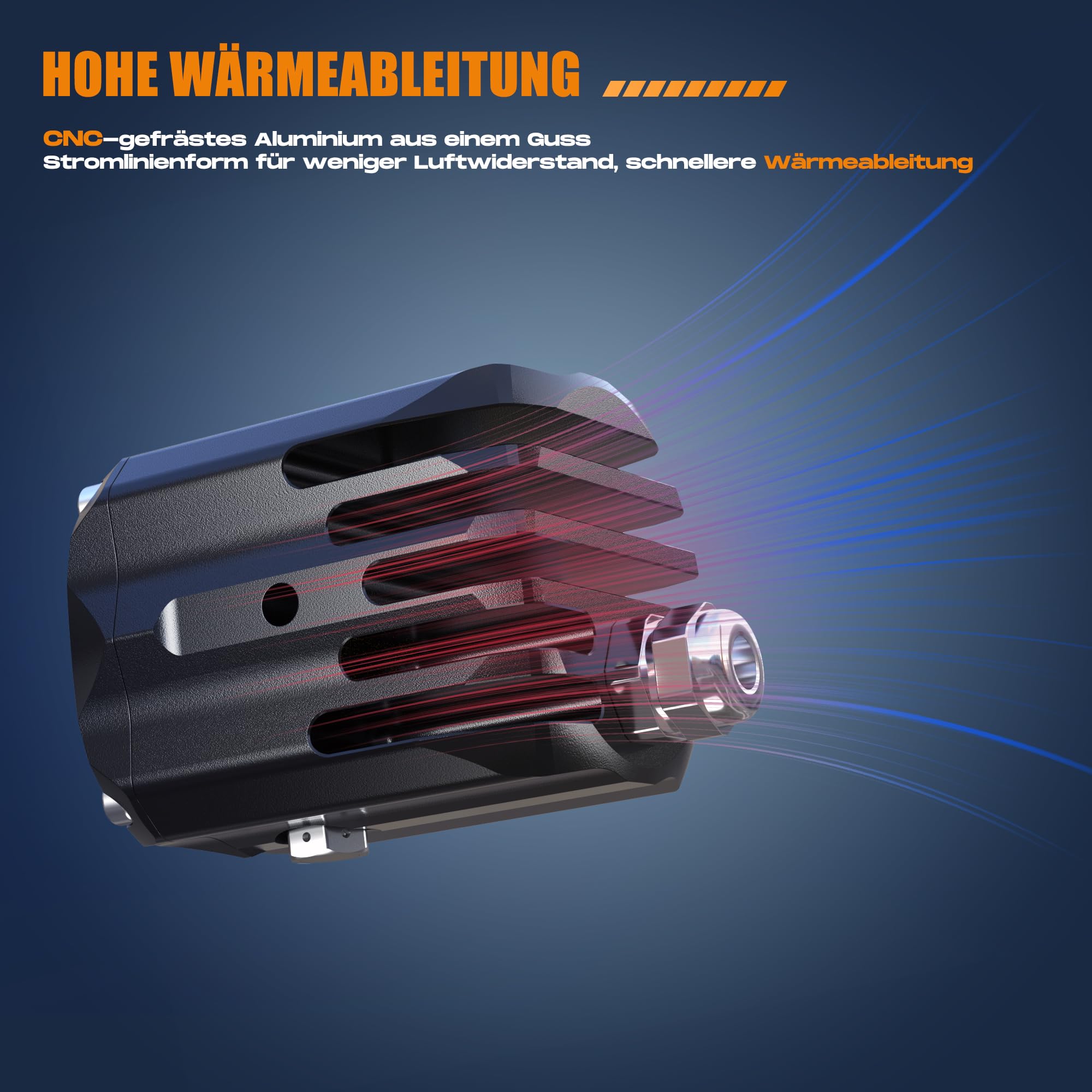Future Eyes Motorrad Zusatzscheinwerfer, 120W 12000LM Motorrad LED Zusatzscheinwerfer, E-Mark E57 & CE Zertifiziert, IP67 Motorrad Nebelscheinwerfer für Nachtfahrten