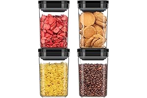 MR.LID 1 Liter Airtight Containers (4 Pack)