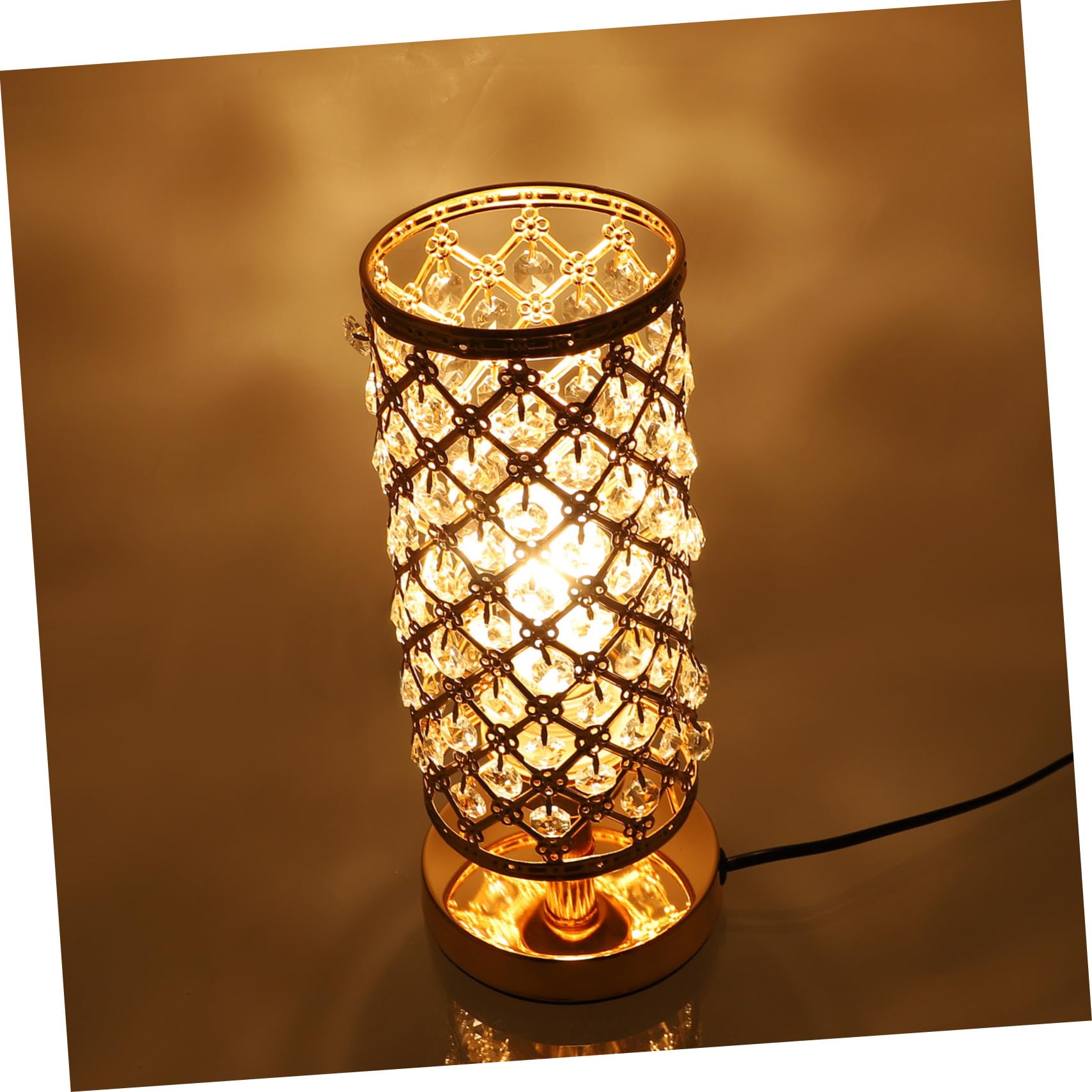 Lampe intérieur stable et résistante DOITOOL dorée pour salon moderne - 8