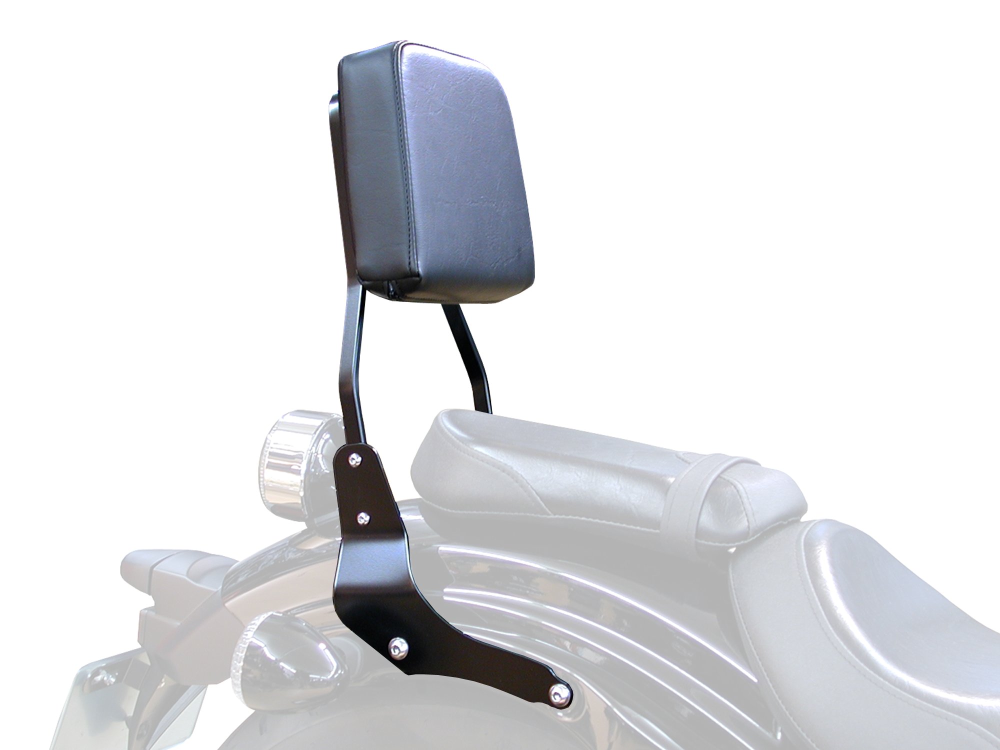 Amazon | H.a.c. Products バックレスト ブラック YAMAHA XV950 ボルト 