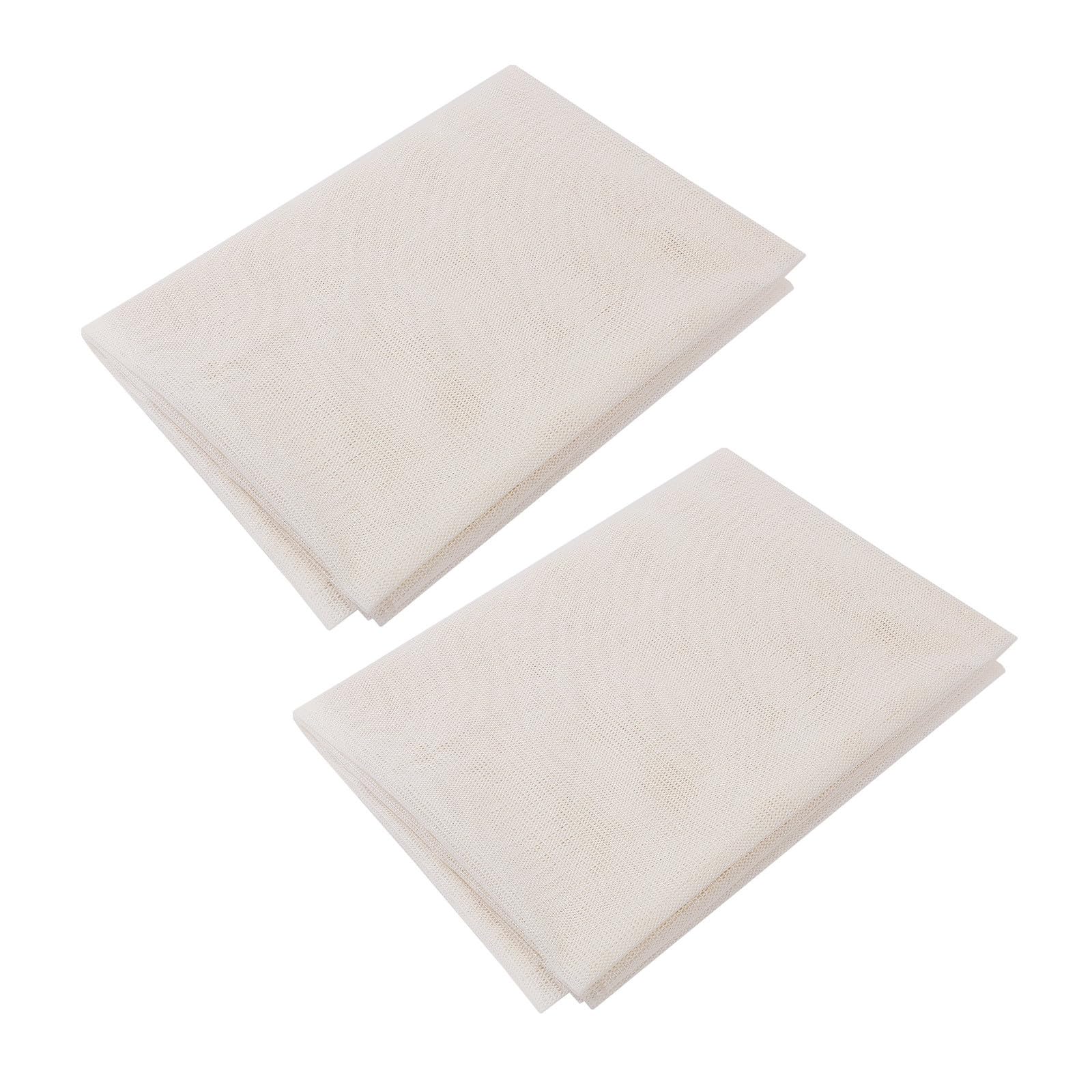 PVC Antirutschmatte für Teppiche und Matratzen 2 Stück Beige rutschfeste Unterlage für Kinderzimmer und Fliesen Vielseitige Stabilität und Polsterung