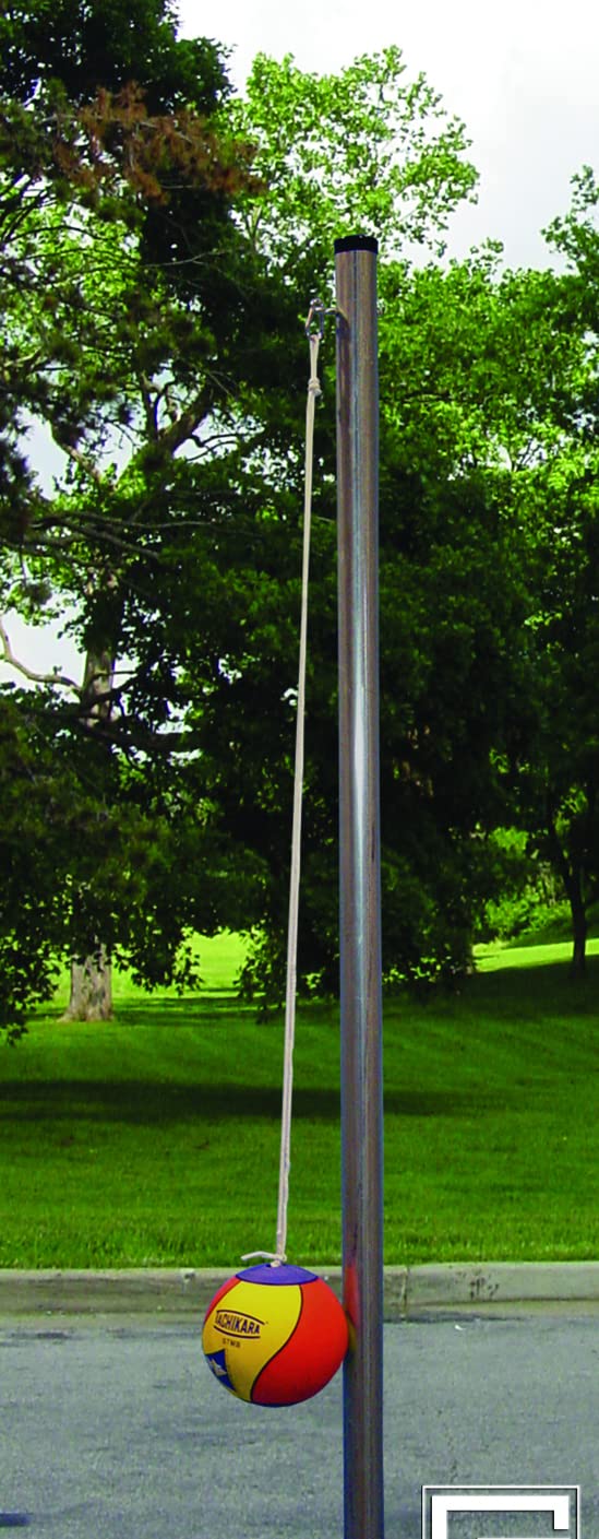 Glava Sleeved Tetherball System, Sleeve-Type Tetherball System, Ground Sleeve Installation, Includes Sleeve