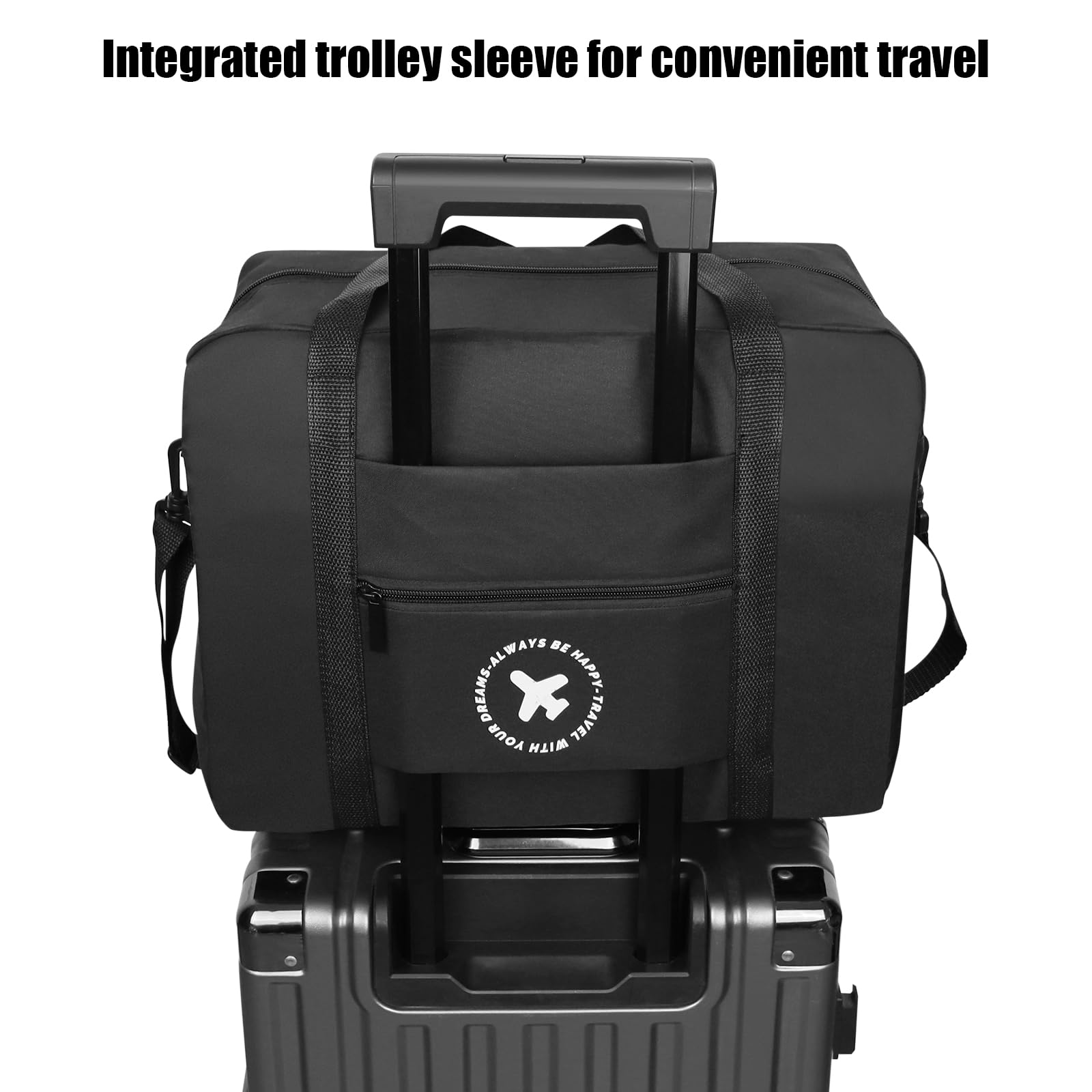 SZDPC Bagaglio a Mano 40x30x20 Ryanair Zaino Borsa da Viaggio Borsa da Cabina, Borsone da Viaggio per Uomo e Donna - 3