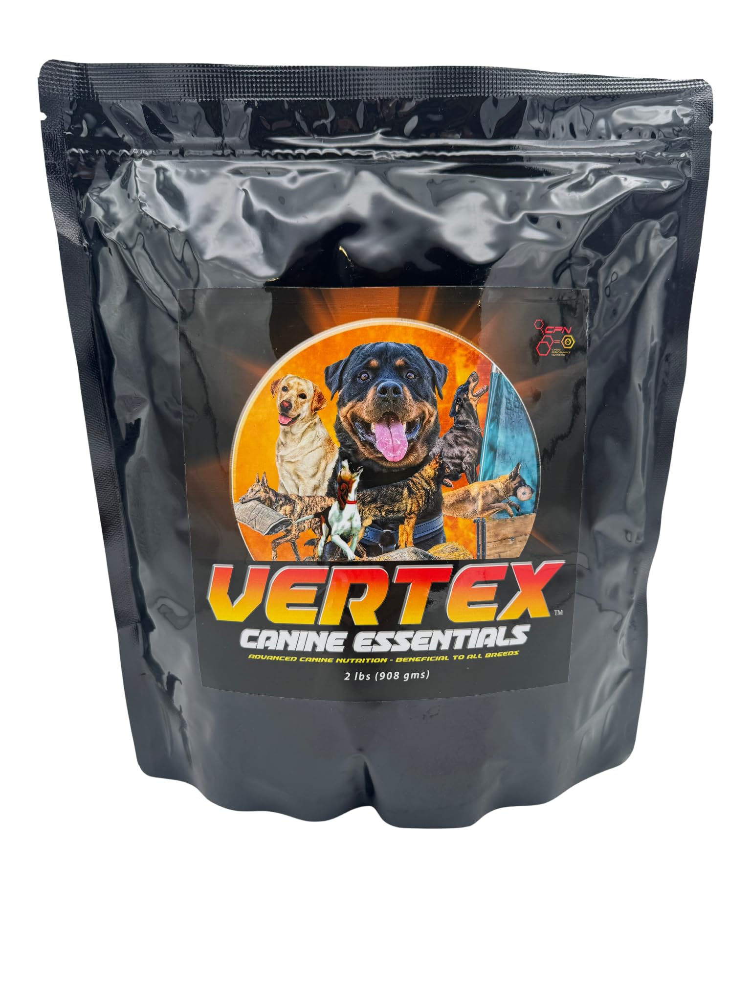 Vertex High-Performance Dog Supplement – Predigested Liver, Whey & Egg Protein – Supports Muscle, Recovery, Fertility, Digestion & Milk Production – Ideal for Working, Breeding & Active Dogs - 4LBS