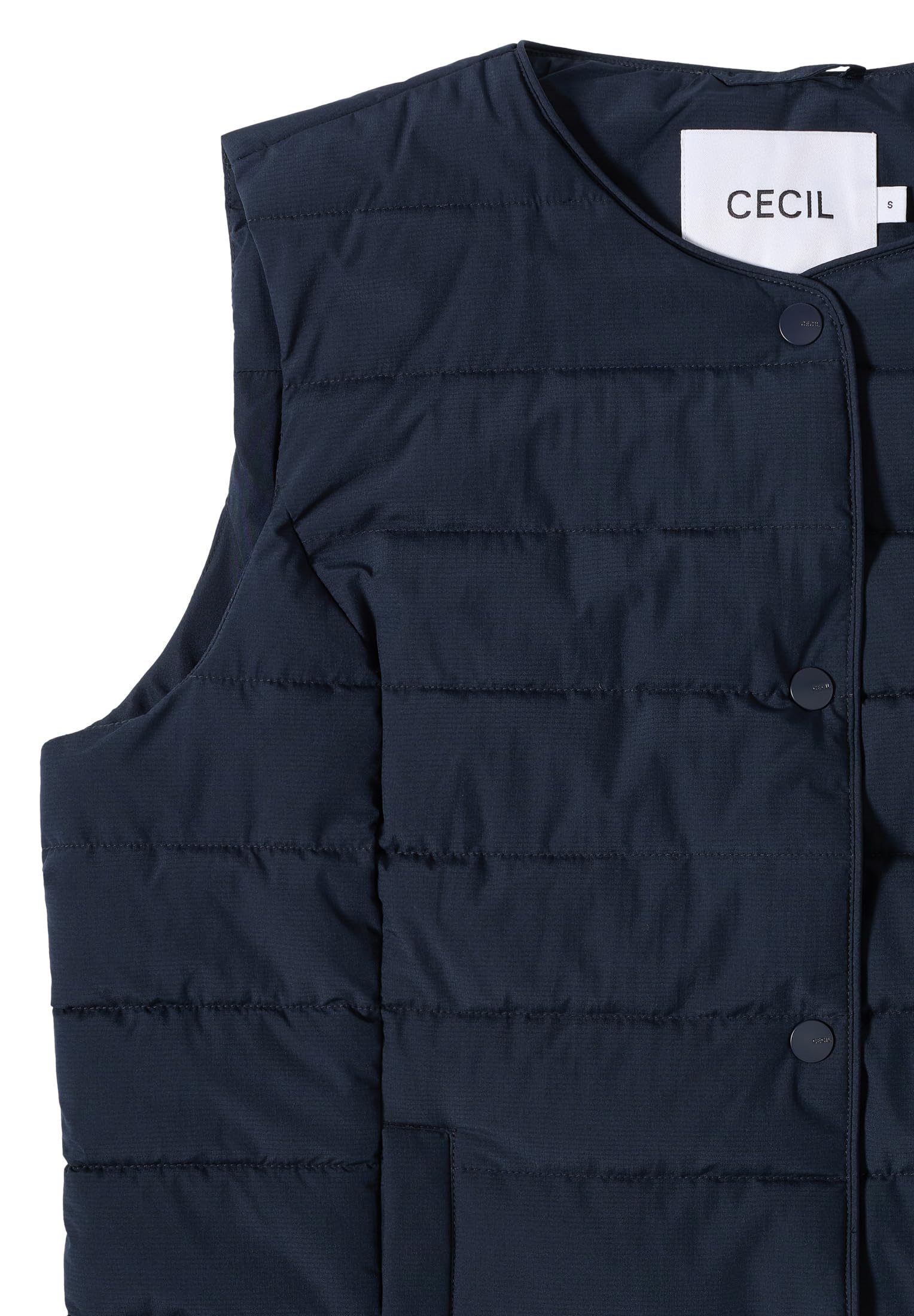 Cecil Kamizelka damska, Dark Navy Blue, M