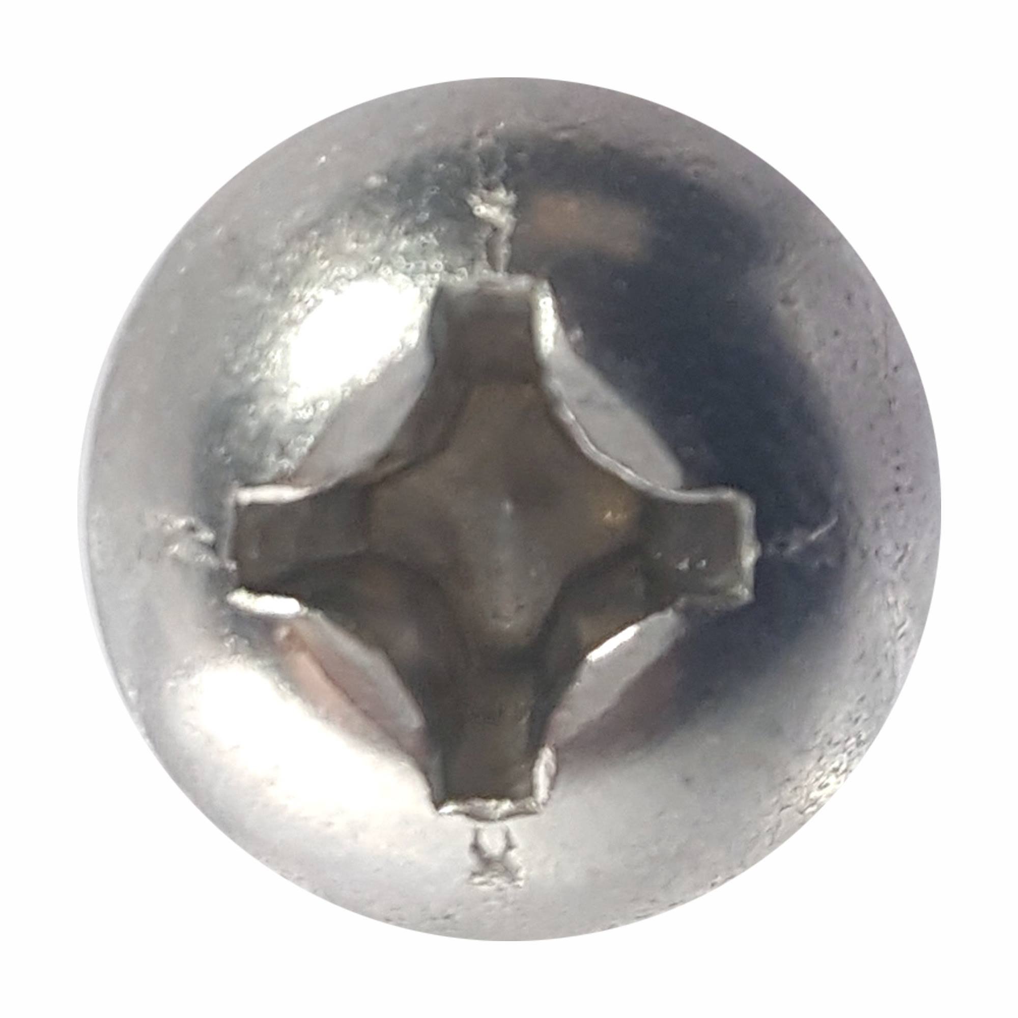 Viti A Macchina Testa Padella Phillips In Acciaio Inox &ndash; 1/4-20 X 2" (100 Pezzi)