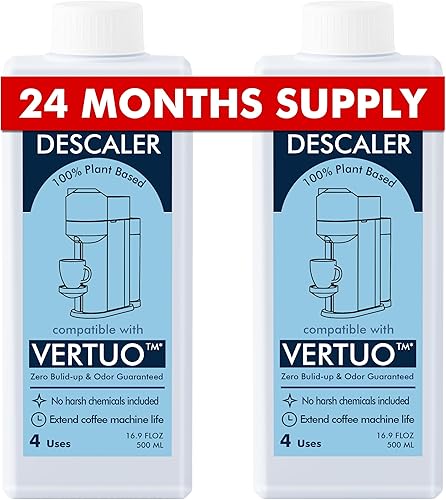 Kit de descalcificación compatible con Nespresso, total de 8 usos, fórmula ecológica para limpiar la máquina de café, solución de descalcificación disponible en Yaxa Costa Rica