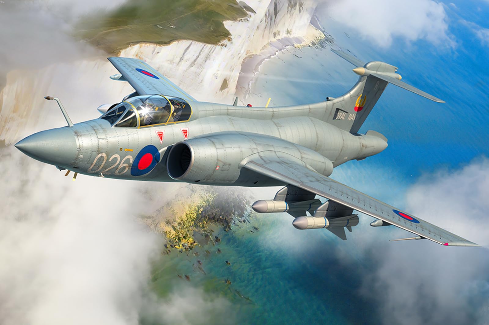Trumpeter 05845 Buccaneer S.2D 1/48 - Zestaw do modelowania tworzyw sztucznych