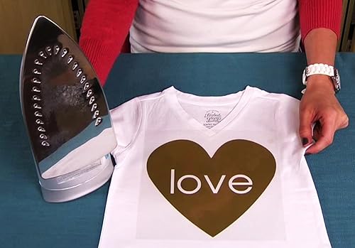 Miniatura 2 de VViViD Película de vinilo termotransferible resistente para planchar, color gris plateado, 12 pulgadas x 3 pies (36 pulgadas)