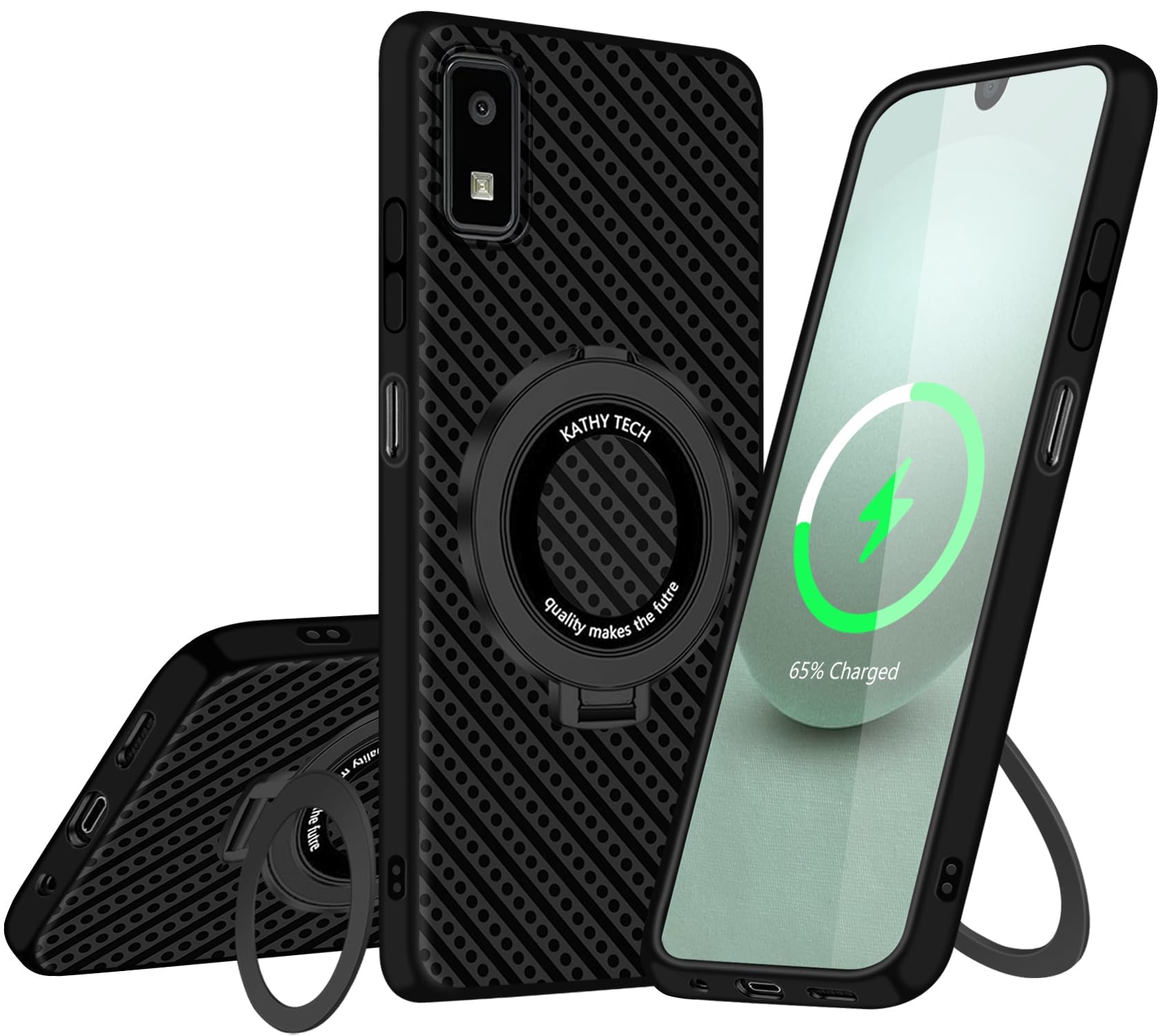 Amazon.co.jp: AQUOS Wish 3 ケース tpu MagSafe対応 リング付き SH 
