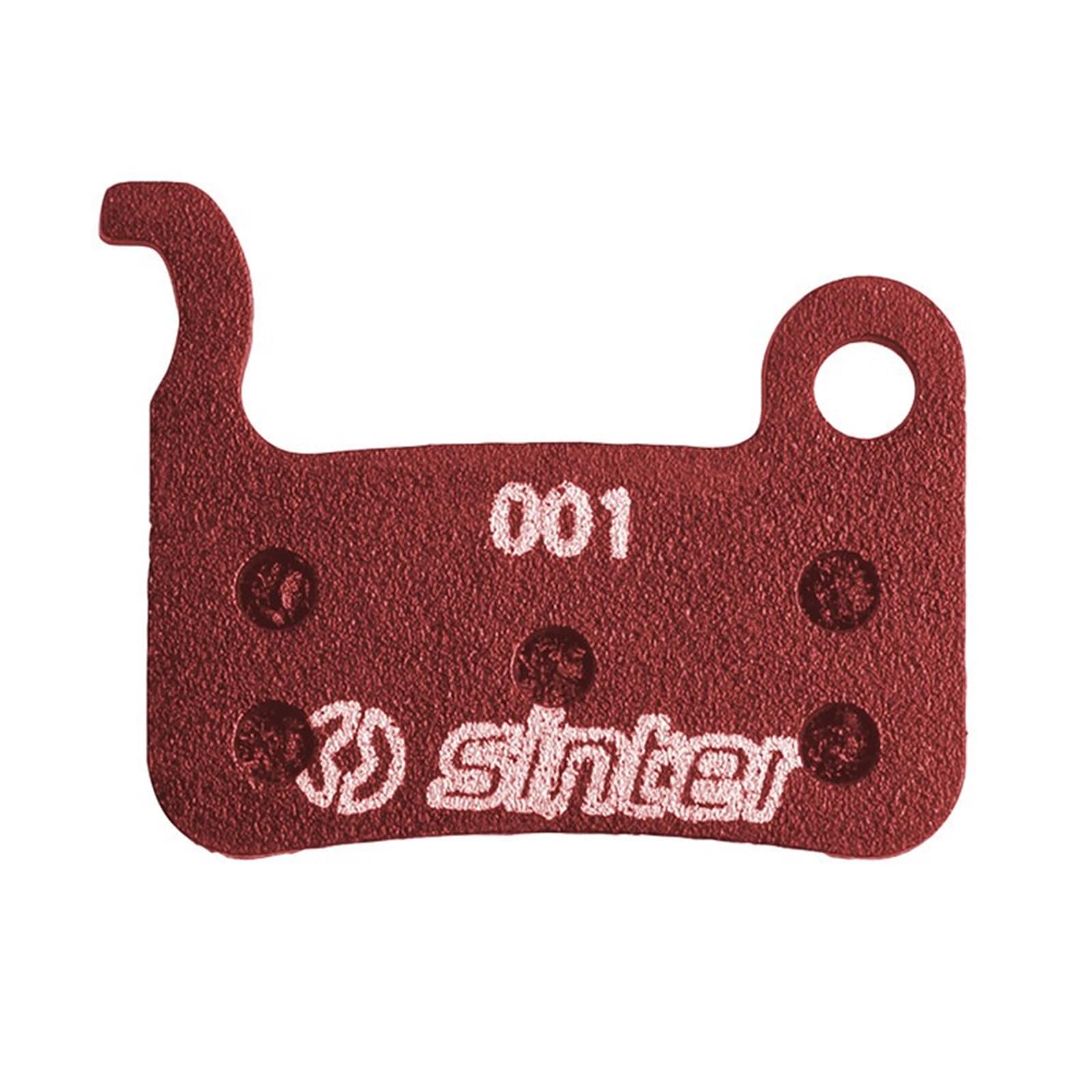 Sinter Pastillas de Freno de Disco - 001 Shimano A Red S514 - Caja de 25 Pares Paquete de Taller 2022: Rojo Talla única