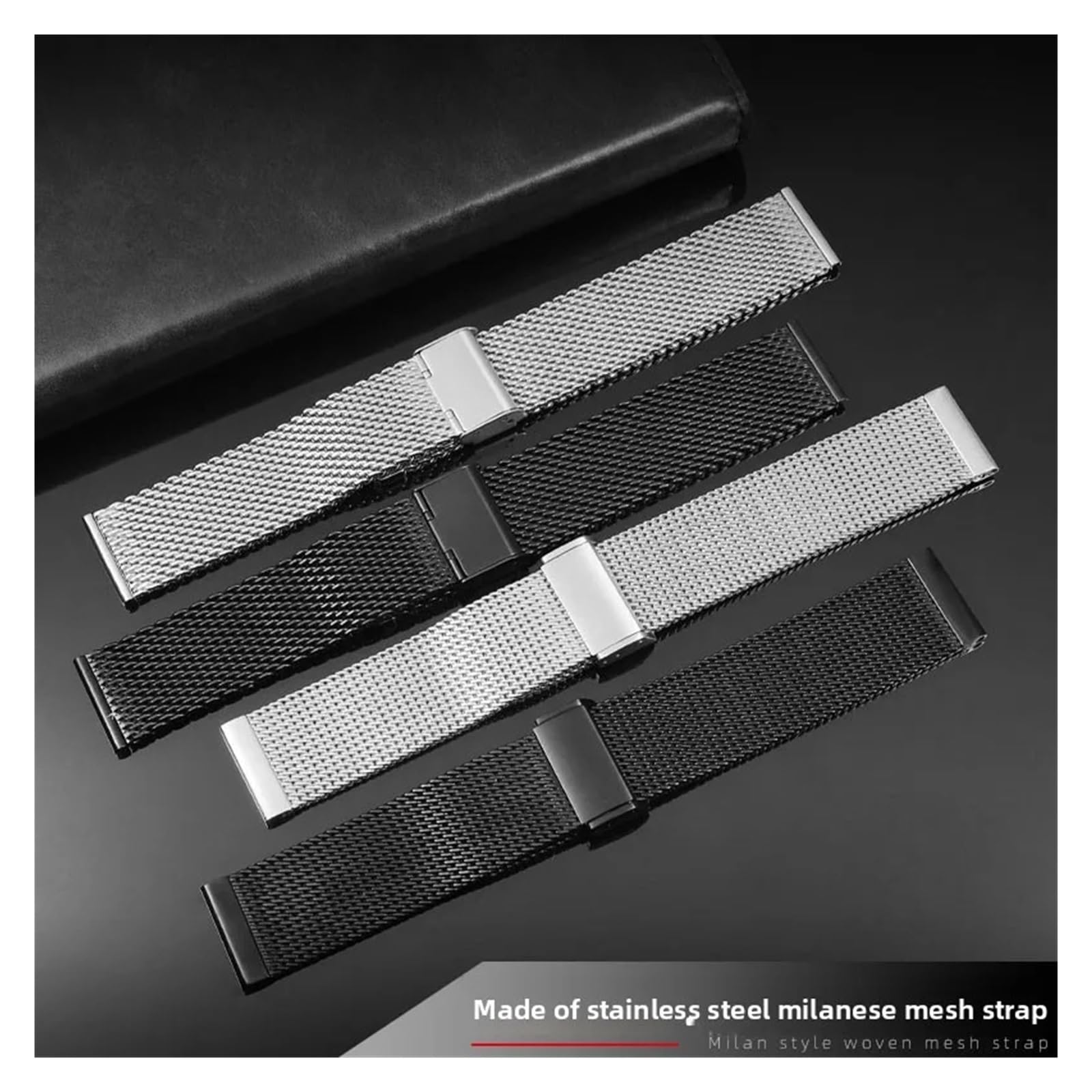 Correa de malla metálica Compatible con reloj Casio G-SHOCK GM-2100 GA-2100 GA-2110 DW-5600 acero inoxidable GA2100