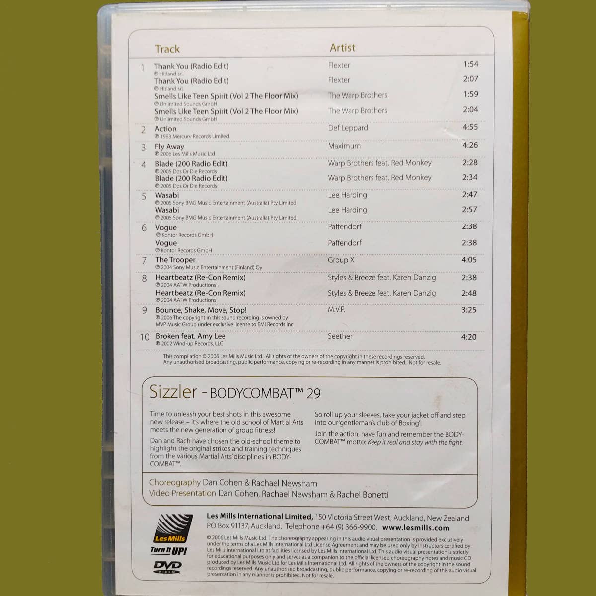 Amazon.co.jp: ボディコンバット 29 CD DVD LESMILLS BODYCOMBAT