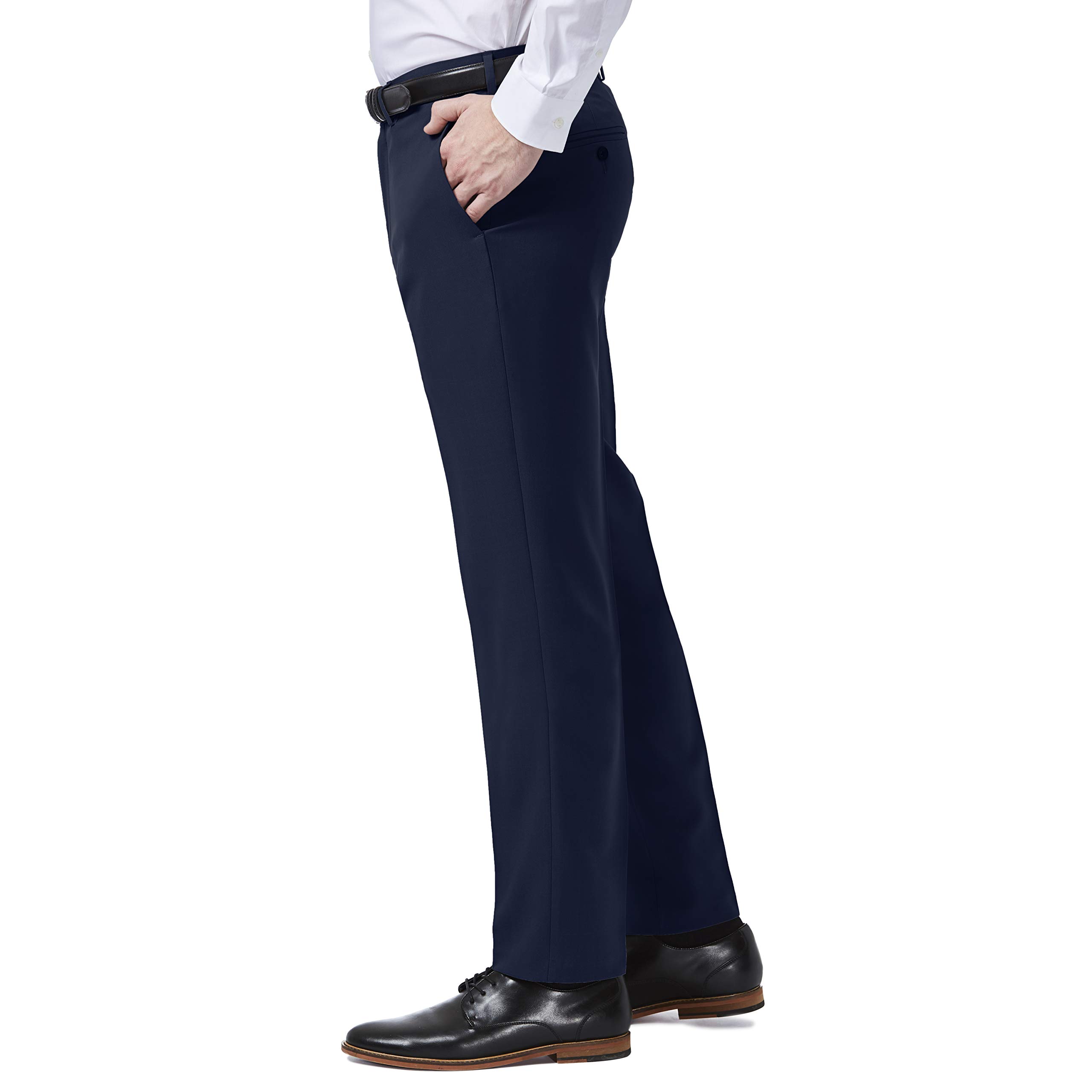 Haggar - Premium Comfort Stretch Slim Fit Dress Pant, Pantaloni Uomo