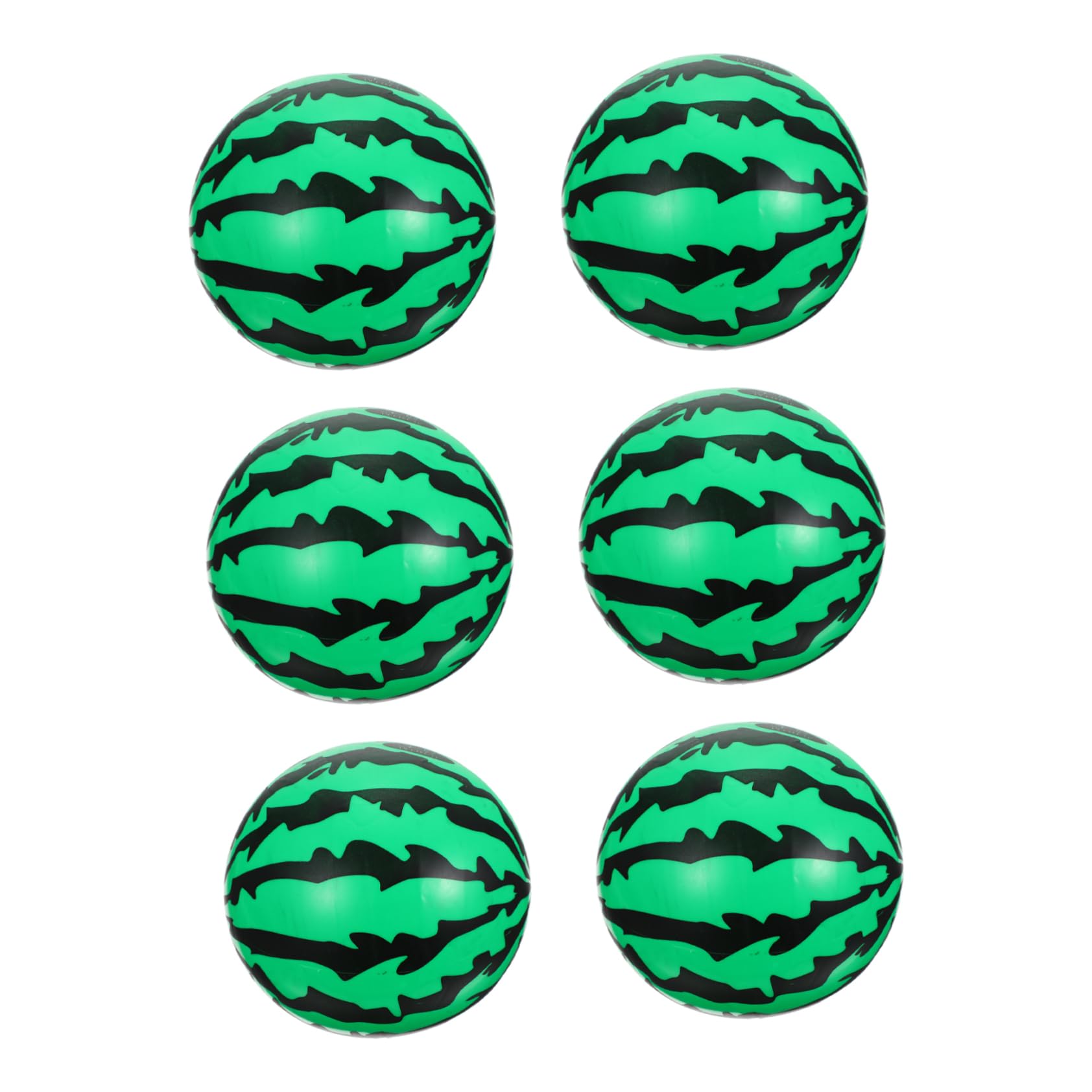 Abaodam6pcs Watermelon Beach Ball Pool Balls Pvc Pool Ball Summer Pool Ball Watermelon Shape Ball Beach Balls Children Summer Balls Swimming Pool Ball Summer Balls Beach Ball