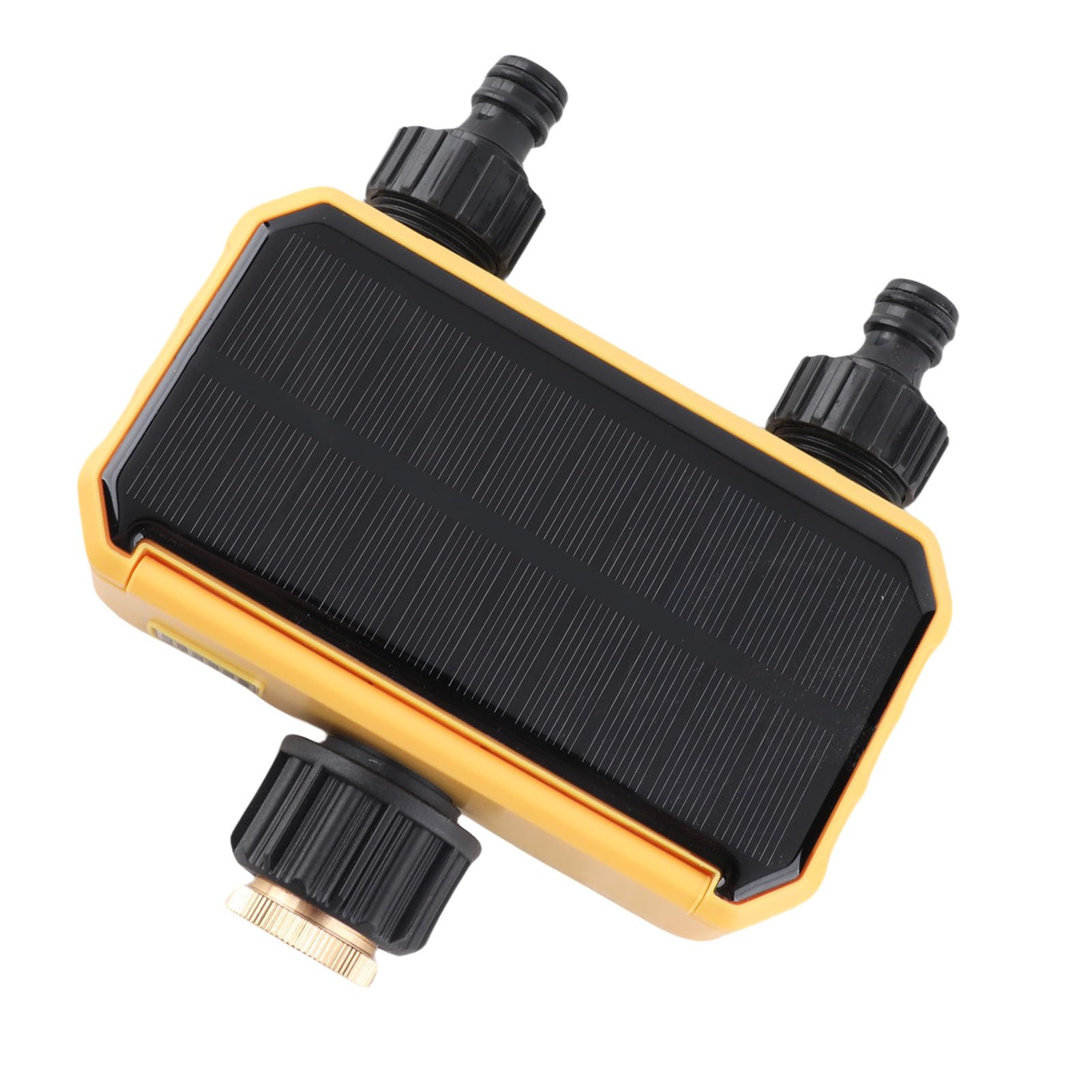 Domary Temporizador de Aspersor Solar, de Riego Automático Eficiente para Jardín, Cuidado Plantas, ABS, Adecuado para Patio, Balcón, Pared Verde del Hogar, Temporizador Agua