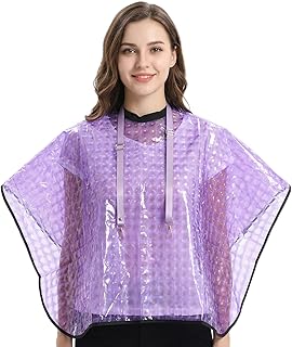 Waterproof Post Surgery Shower Cape Cover Chest Shoulder Arm Surgery Cover Mastectomy Recovery Supplies Shower Protection Garment with Lanyard Drain Holder for Unisex Adult