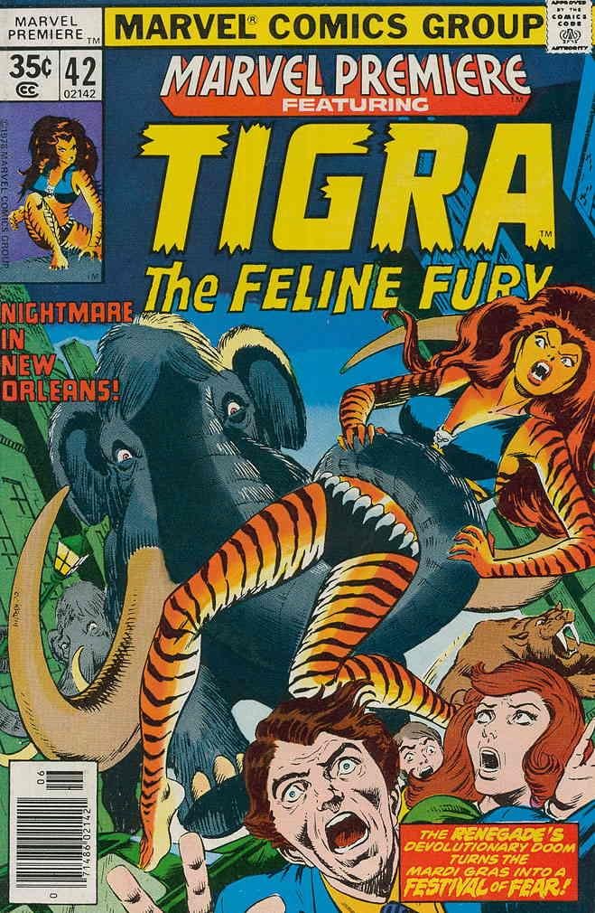 Arvel Premiere Featuring Tigra The Feline Fury #42