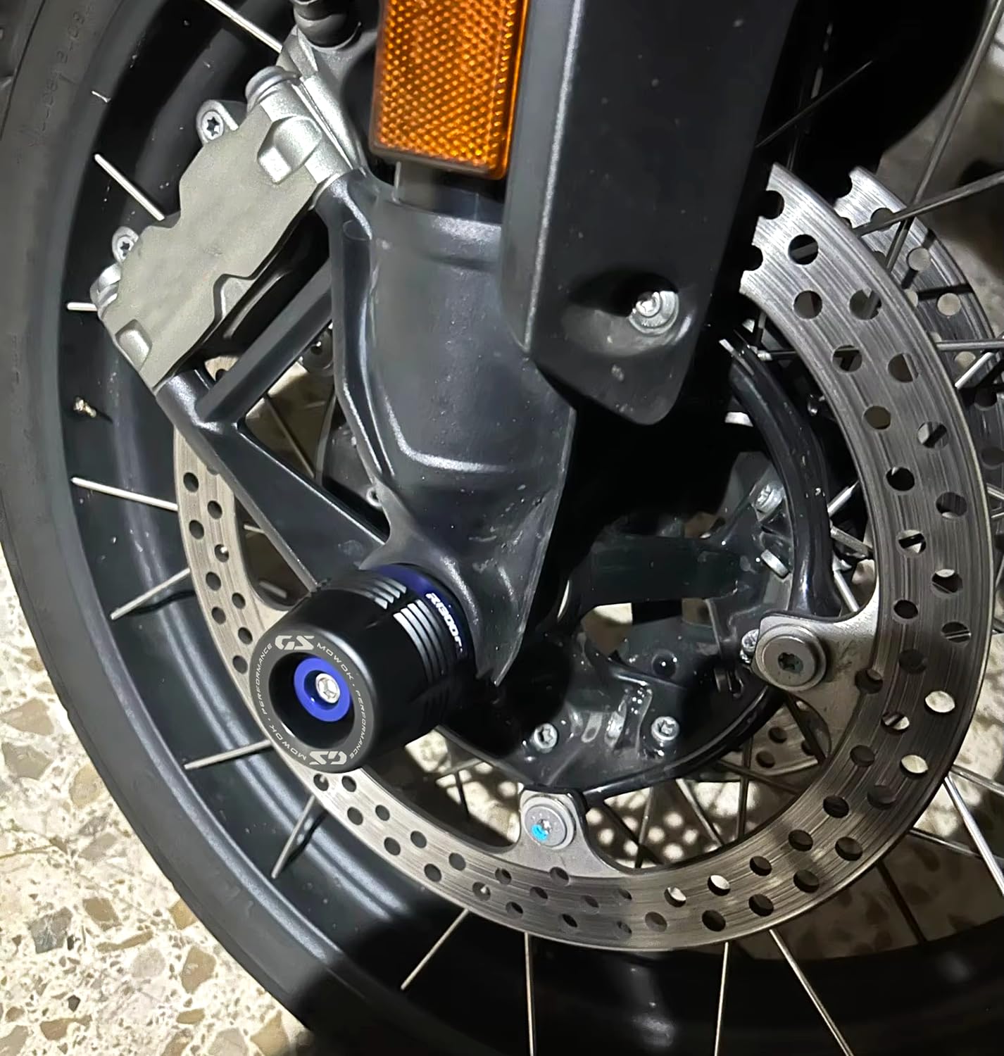 Per R1300GS R1300 GS Adventure GS1300 1300 GSA 2023 2024 2025 accessori R1300RT R 1300 RT 1300RT Option 719 2025 2026 moto protezione anticaduta ruota asse anteriore cuscinetti di protezione forcella
