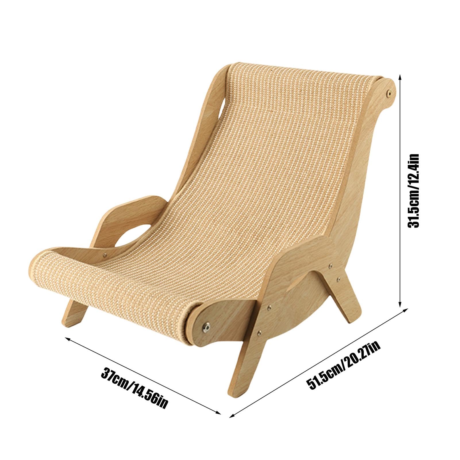 Katzenbett Sisal Stuhl - Erhöhtes Sofa Aus Katzenstuhl Lounge Balkon Hochbett Mit Hammock Katzenkratz Loungesessel Für Hunde Und Katzen Pool Zuhause