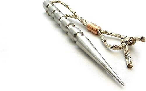 MARLIN SPIKE FID - TITANIO - HERRAMIENTA DE NOTES MARLINSPIKE Herramienta de separación de cuerda de bricolaje para tejer cordones para cuerda de