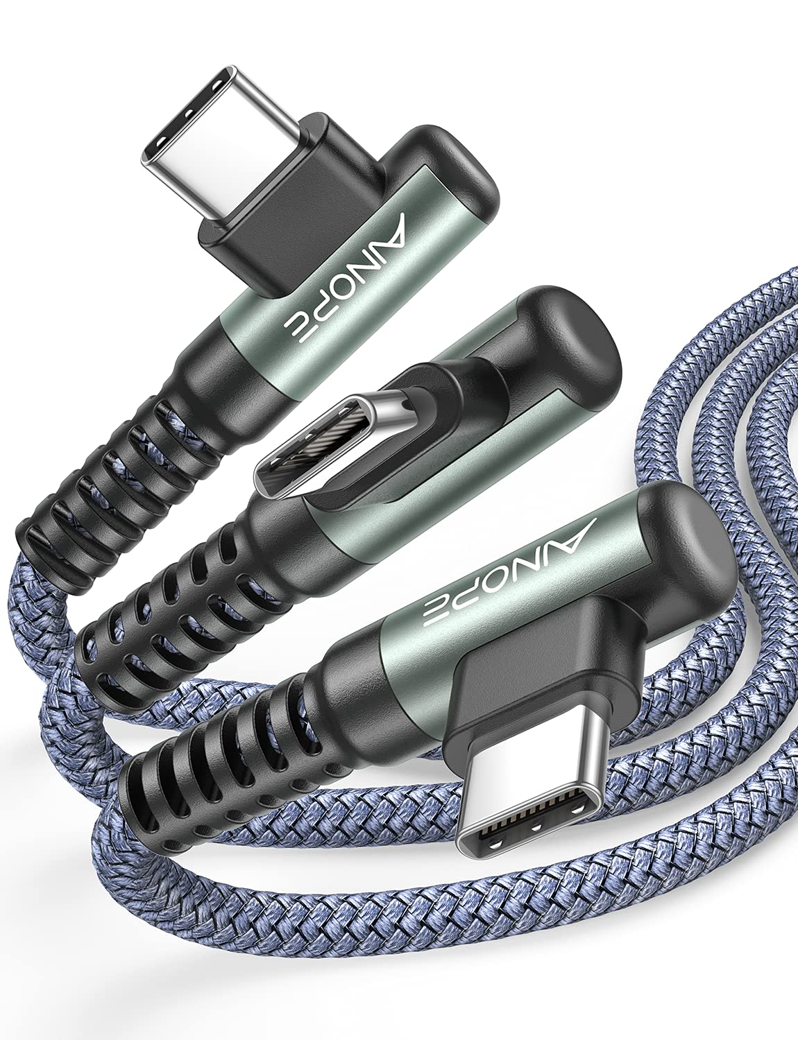 AINOPE USB C Ladekabel, [1M+2M+3M] 3 Stück 3.1A Schnellladekabel USB C, haltbares Nylon geflochtenes ladekabel usb c für Samsung S20 S10, Huawei P30/P20, Google Pixel, Sony Xperia XZ, OnePlus 6T