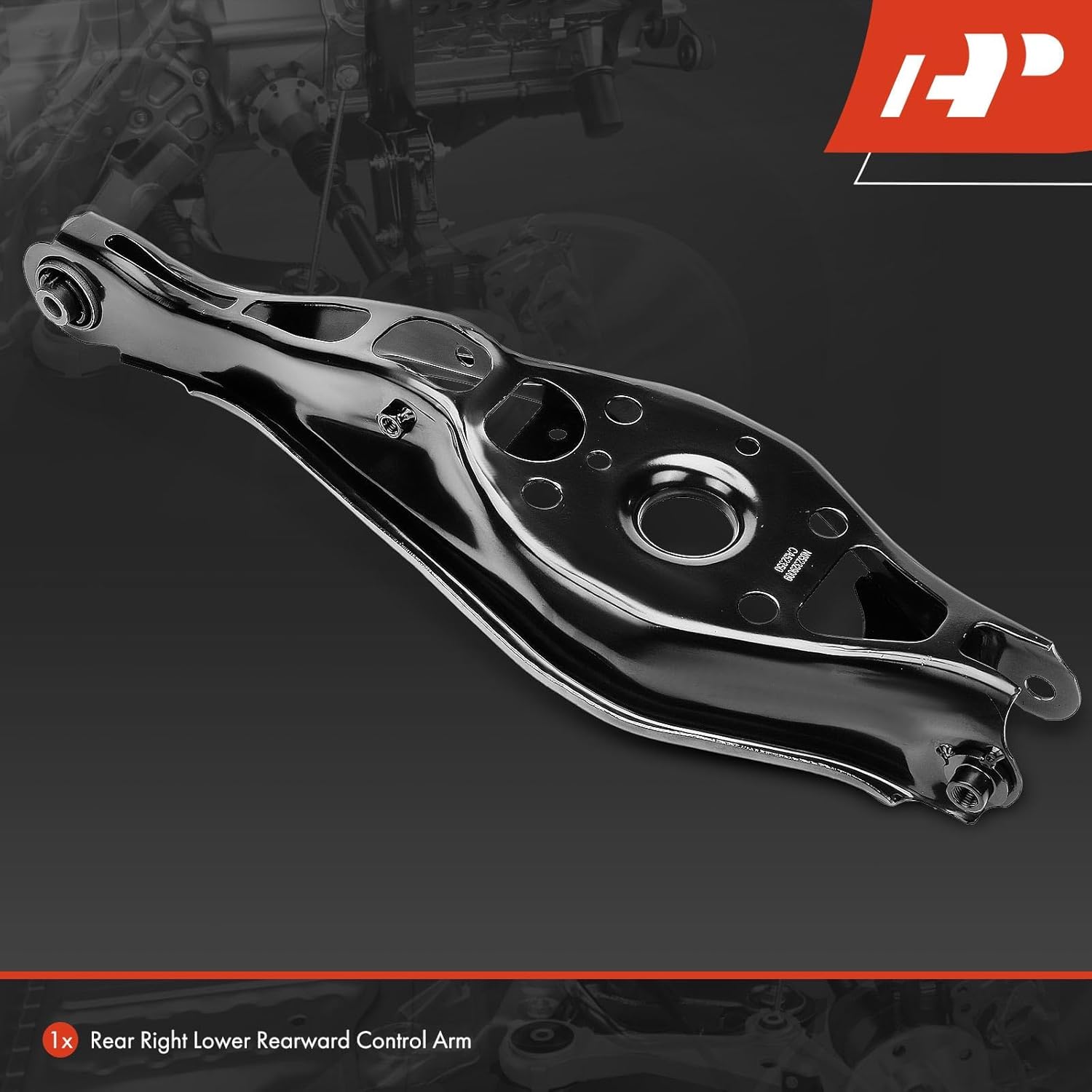 A-Premium Rear Right Rearward Lower Control Arm with Bushing, Compatible with Honda Civic 2016 2017 2018 2019 2020 2021