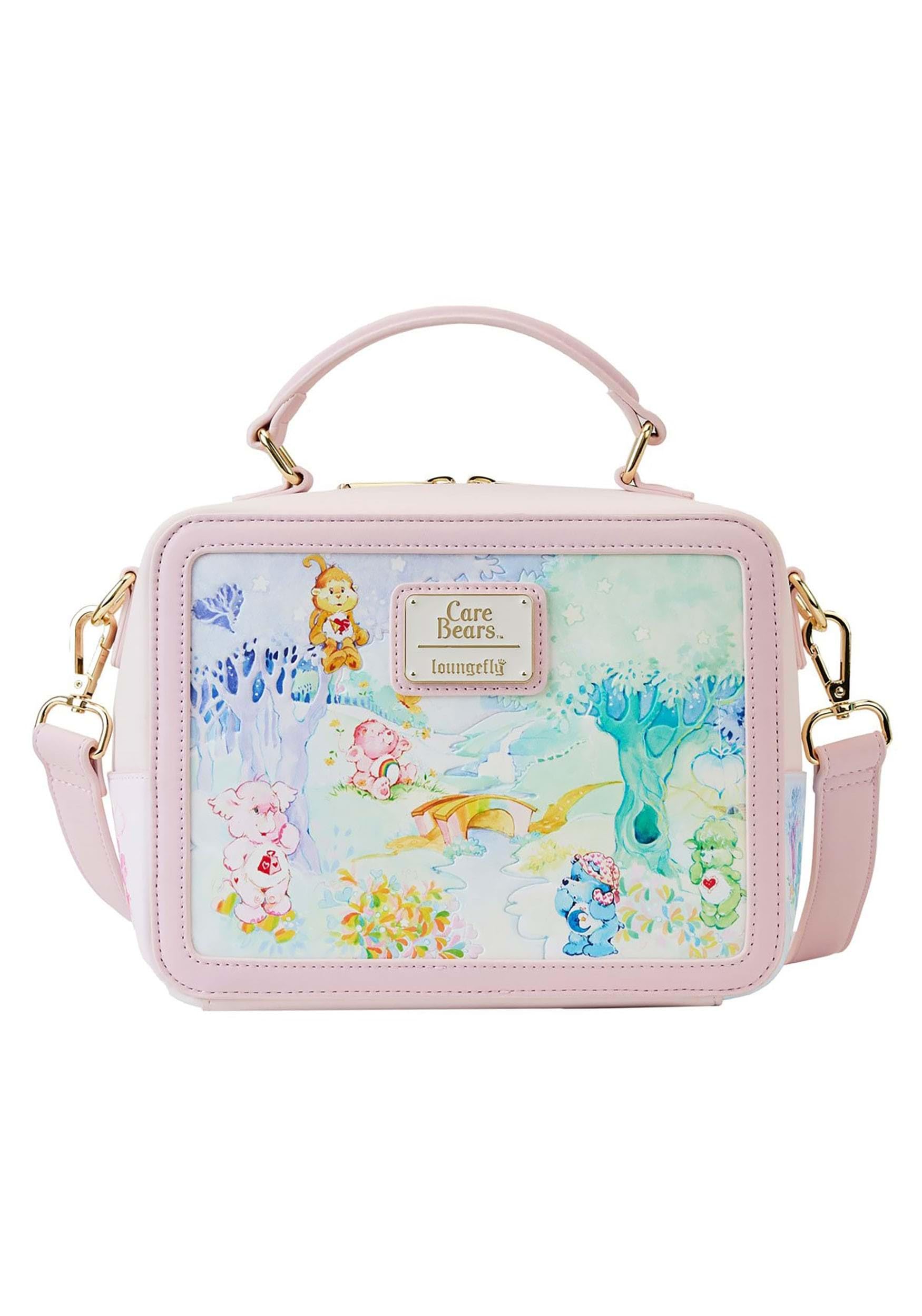 Loungefly Care Bears and Cousins Lunchbox Crossbody Geldbörse