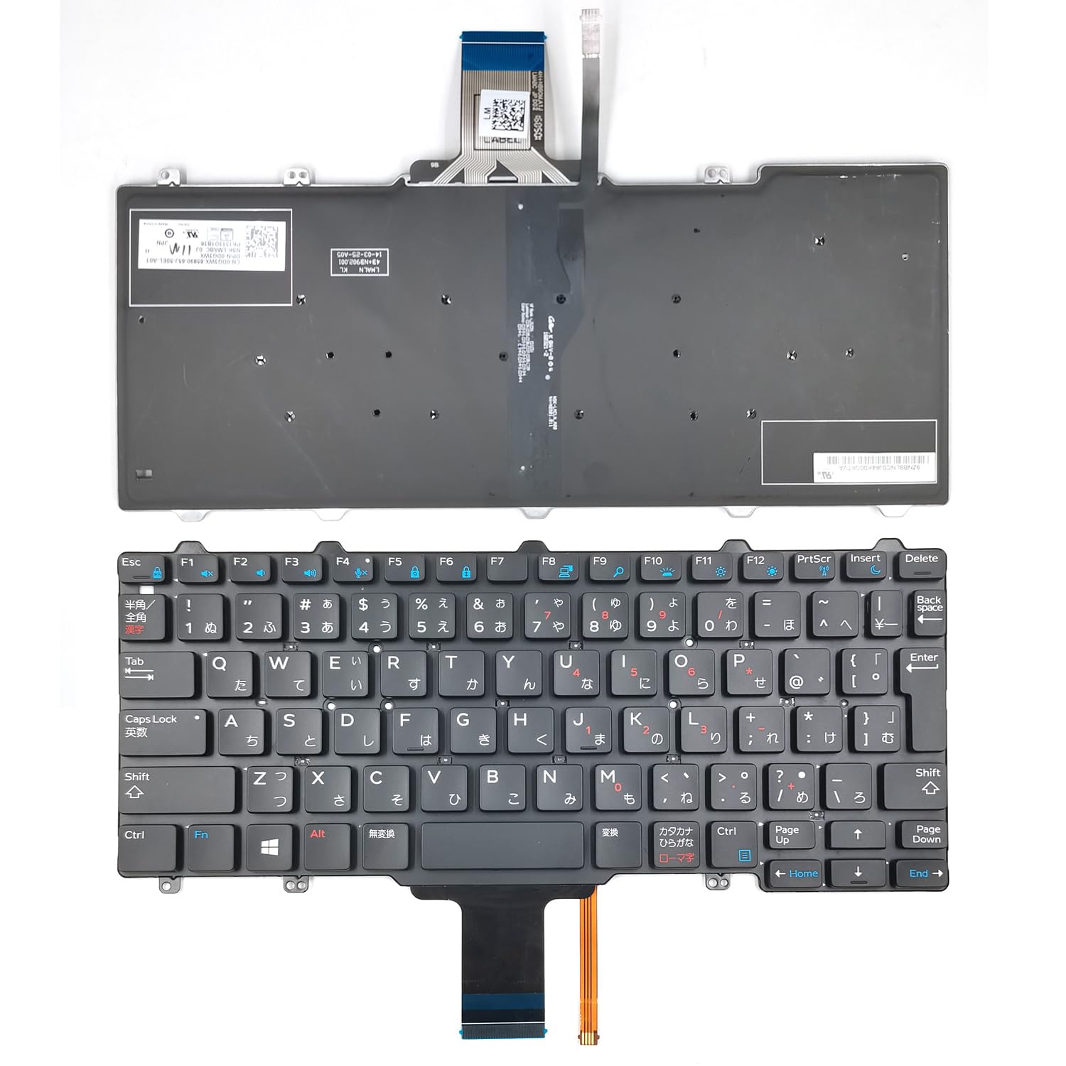 Amazon | AIVIBRANT ノートパソコンキーボード互換 for DELL