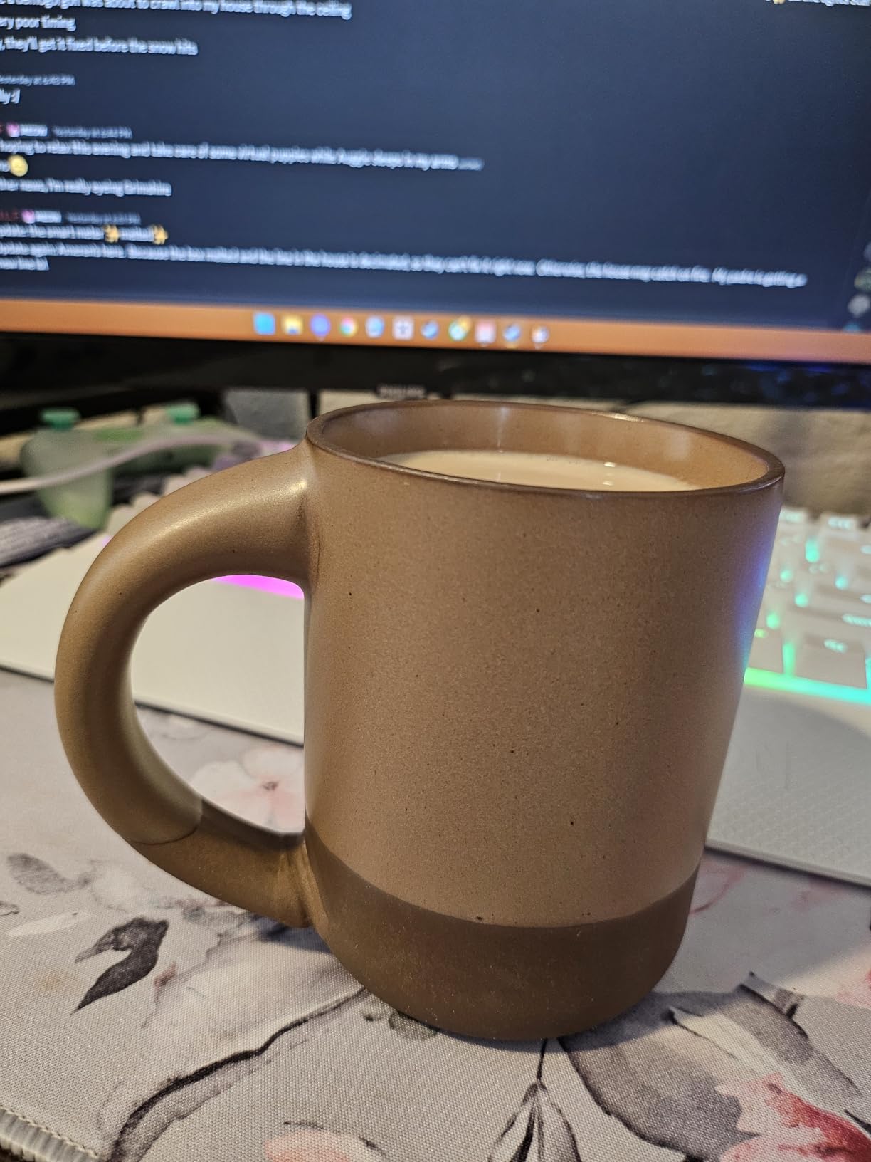 Customer photo of the Stoneware Mug, Set of Two