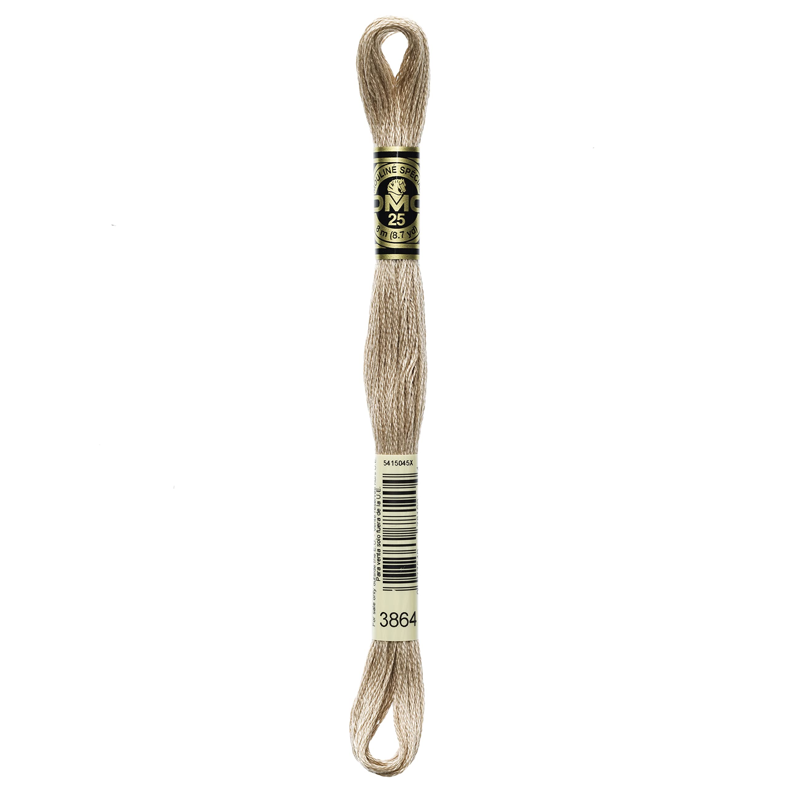 DMC 6-Strand Embroidery Cotton Floss, Light Mocha Beige