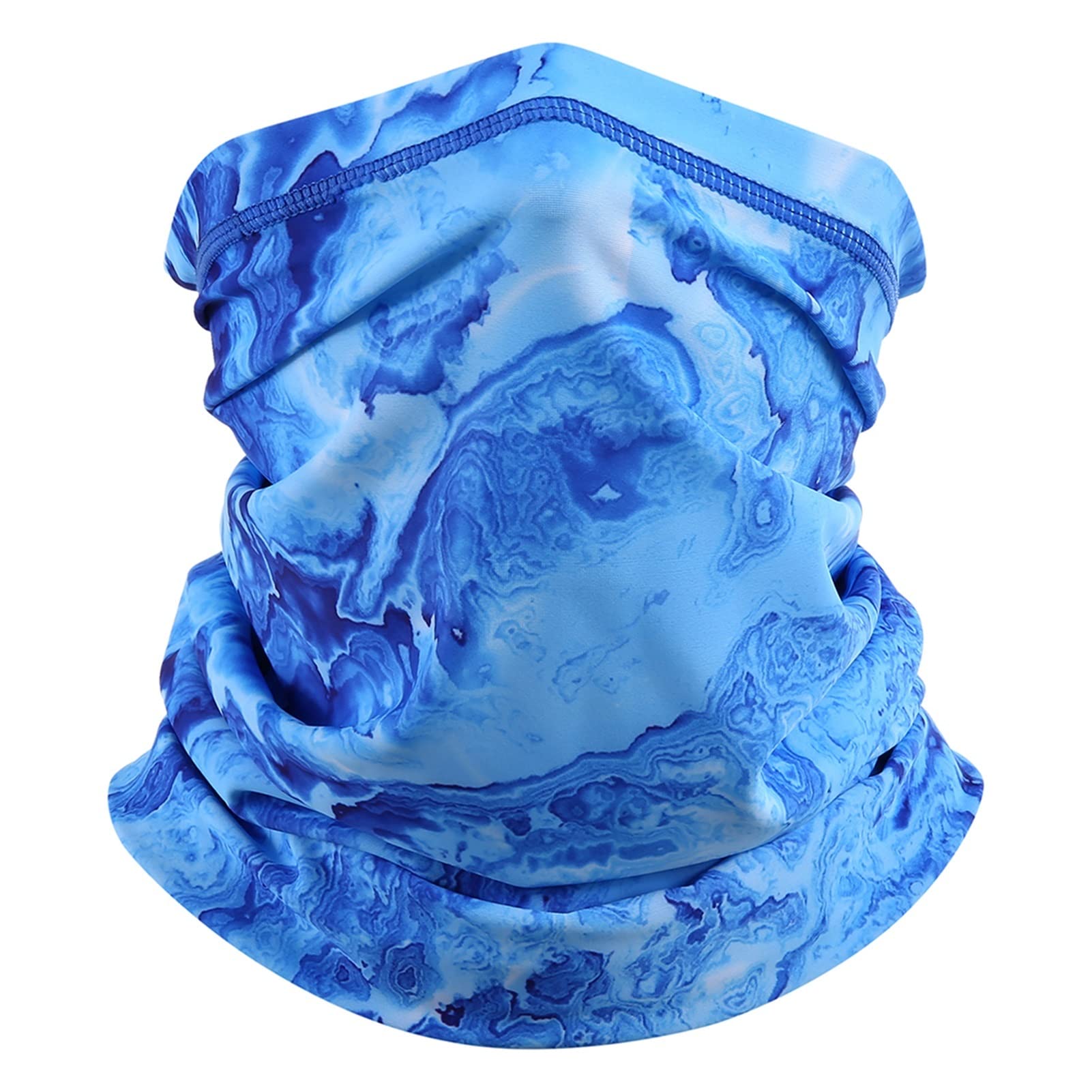 Impreso Verano Transpirable fría pandana Ciclismo Corriendo Bufanda ski Montar Pesca Deportes Medio mascarilla de mascarilla Hombres Mujeres