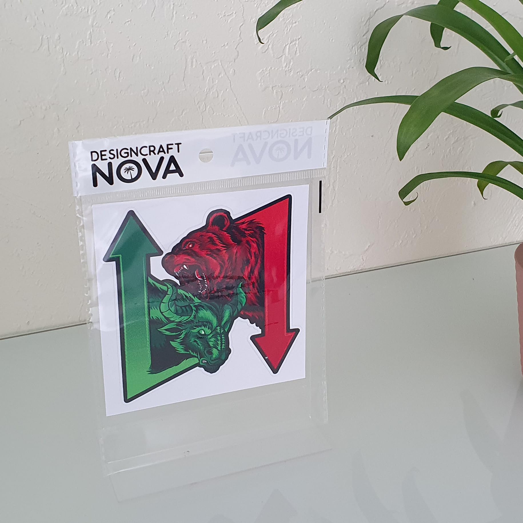 Amazon.com: Stock Market Bull Bear Fight Forex Futures Car Bumper Window  Sticker Decal Wall Street Sticker Trader Car Sticker Good for any flat  surface Laptop Bumper Skateboard Luggage 4.5