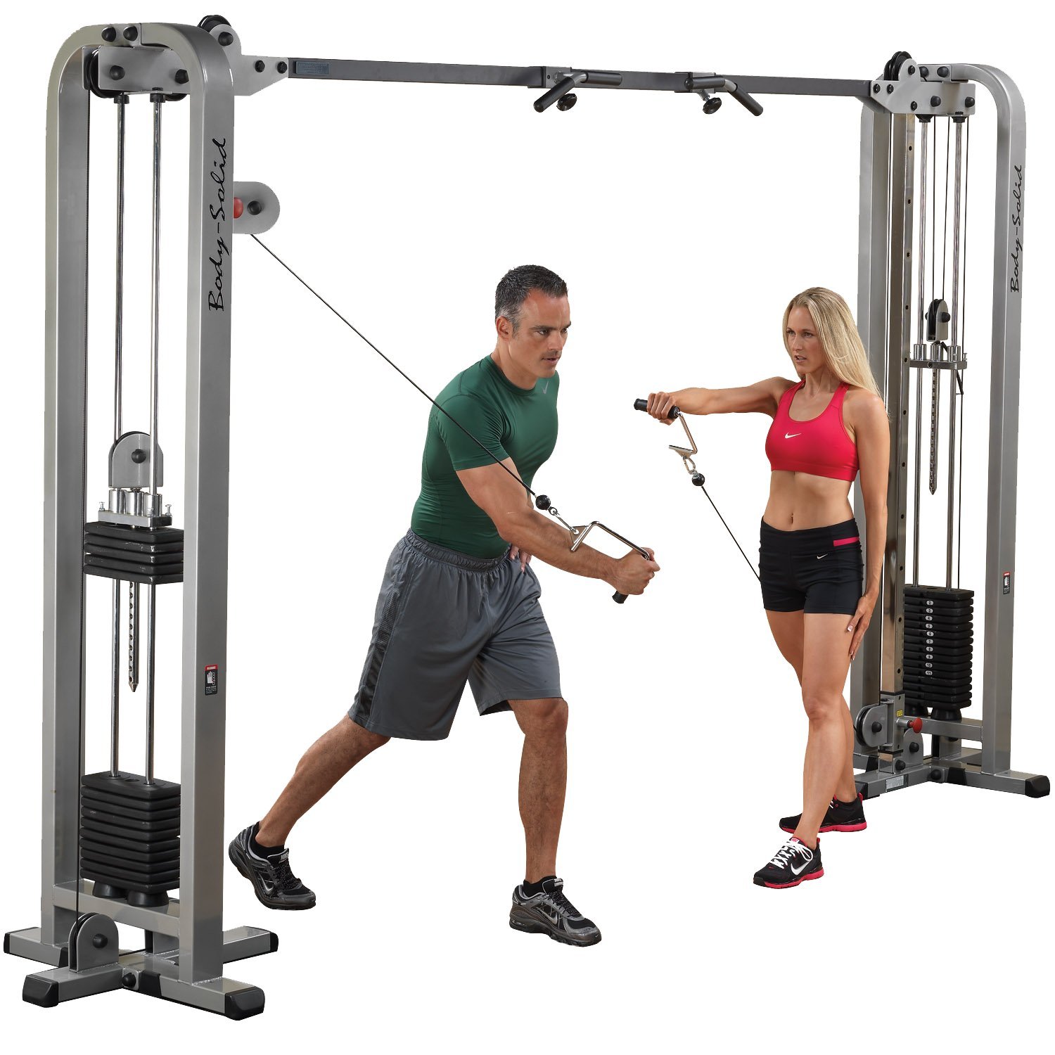 Amazon | body-solid Pro Clublineケーブルクロスオーバー グレイ