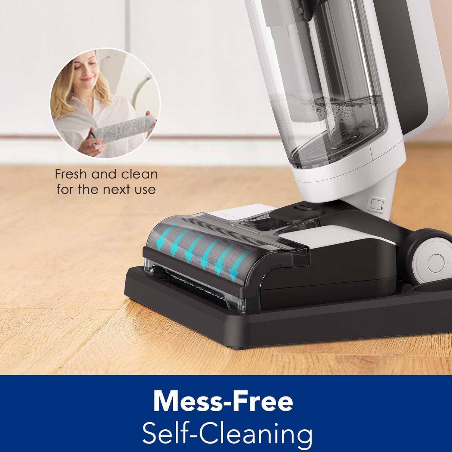 Tineco iFloor 3 Breeze Complete, Wet Dry Vacuum Cleaner & Mop for