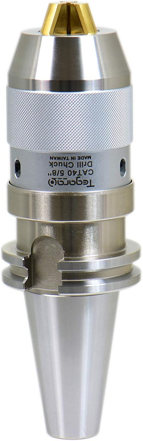 Tegara CAT40 5/8 in. Integrated Precision Ball Bearing Keyless Drill Chuck 202-1262A M[