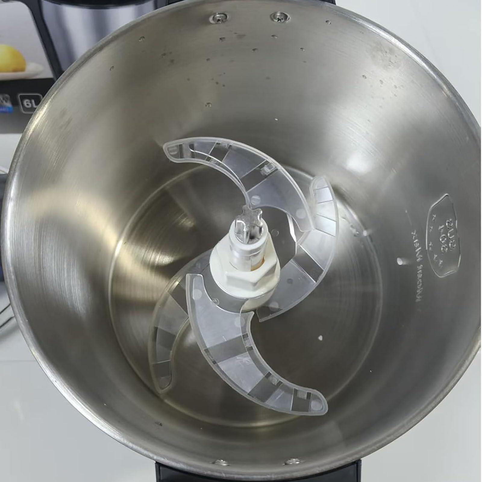 Robot Kuchenny Swallow Maker, 1000 W, 6 L, Elektryczna Maszyna Do Ubijania Ignamu Z Miarką I Łyżką Do Ryżu, Maszyna Do Szybkiego Gotowania I Ubijania Fufu, Amala, Dla 5–6 Osób