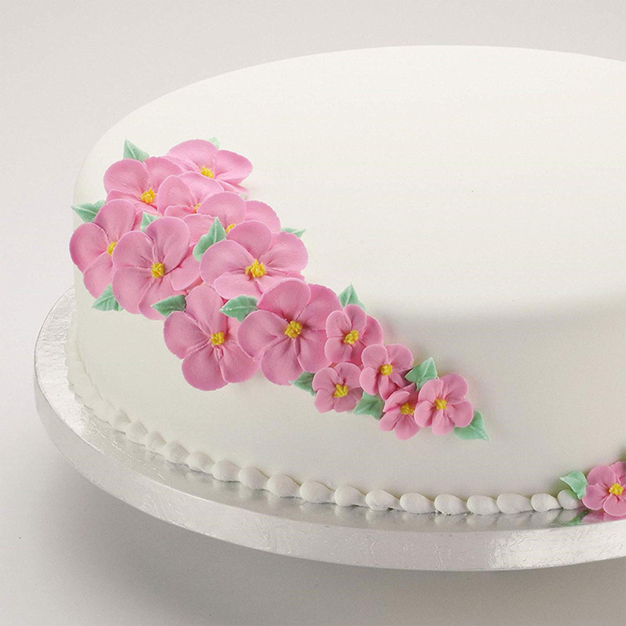 Lot De 5 Plateaux à Gâteau Ronds De 30,5 Cm - 12 Mm D'épaisseur - Recouverts D'une Feuille D'argent - Bords Arrondis Recouverts De Feuille D'argent