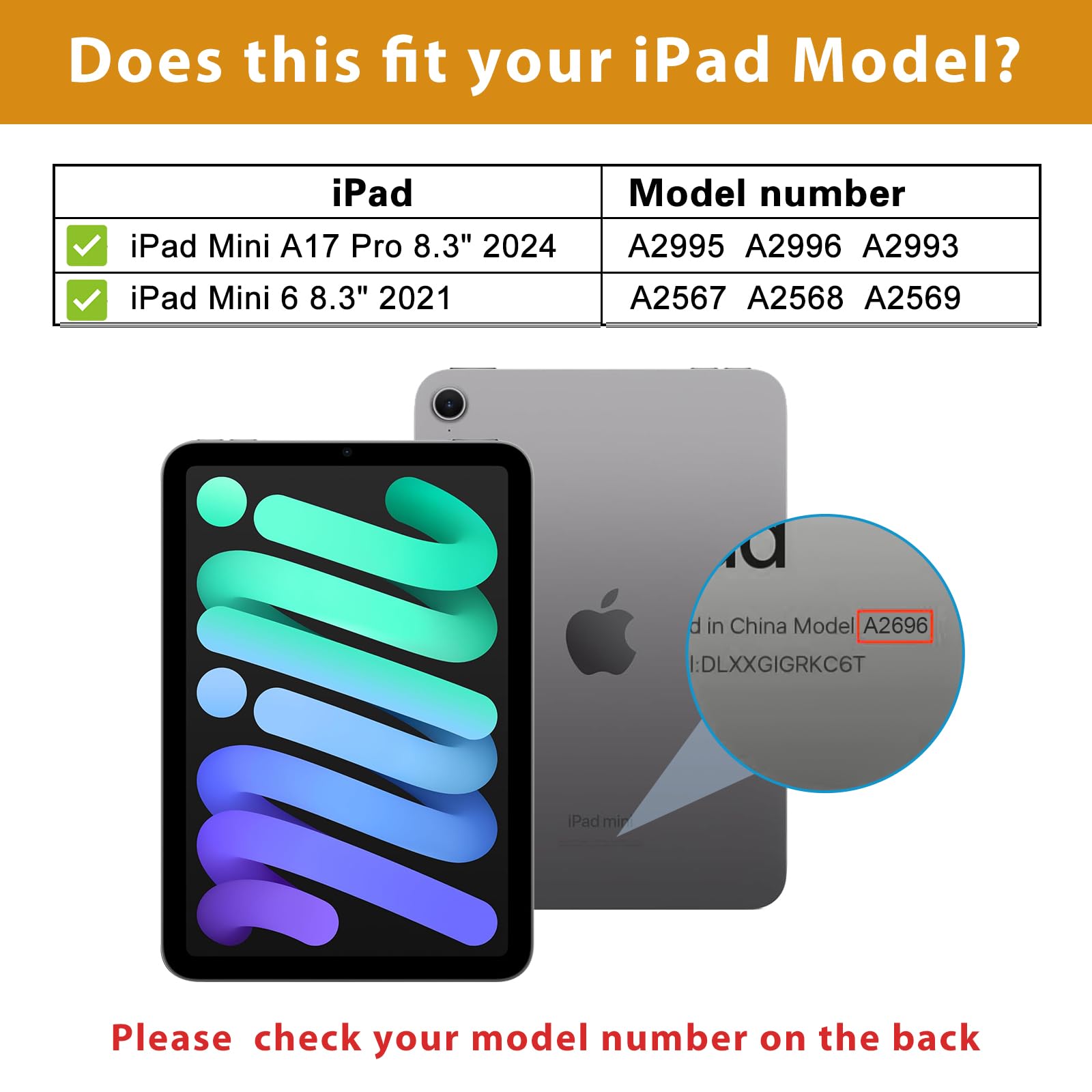 Amazon.com: ProCase for iPad mini 7th (A17 Pro) 2024/iPad Mini 6th