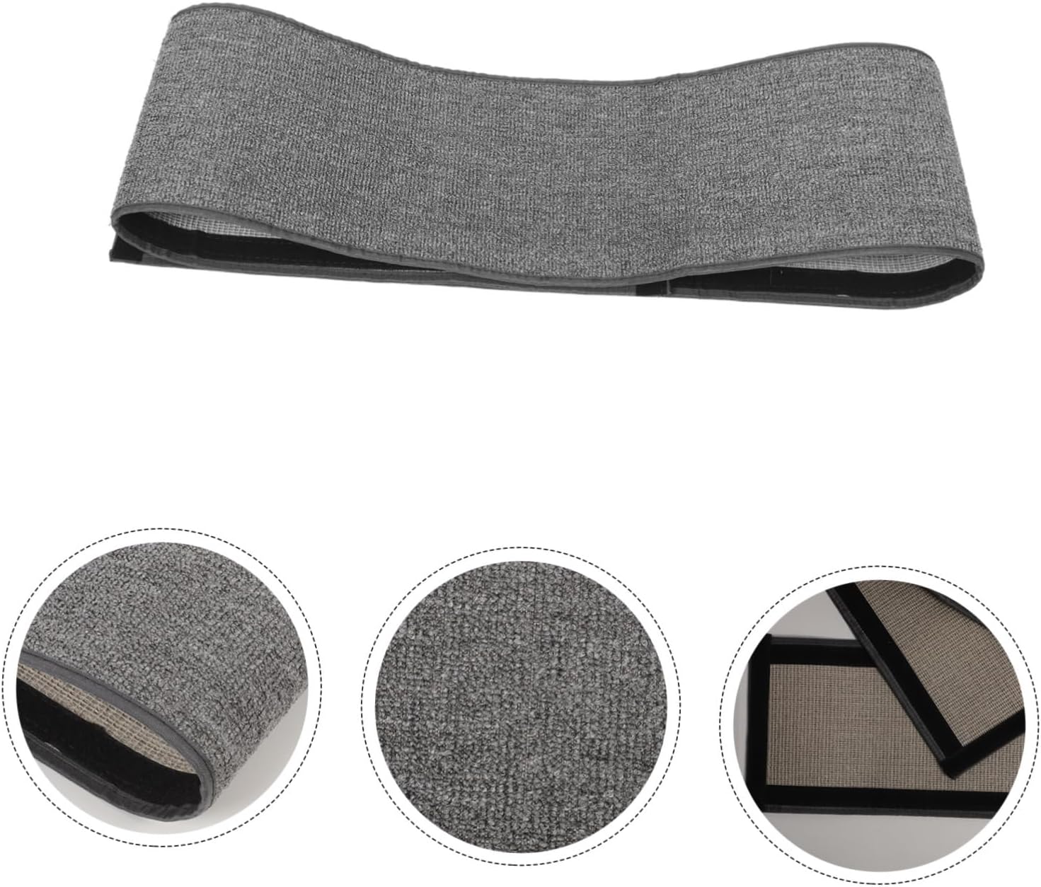 Wakauto Running Wheel Replacement Pad Mat Scratch Resistant Exercise Cushion for Cat Wheel Thickened Wear Resistant Track Mat for Quiet Indoor Pet Fitness
