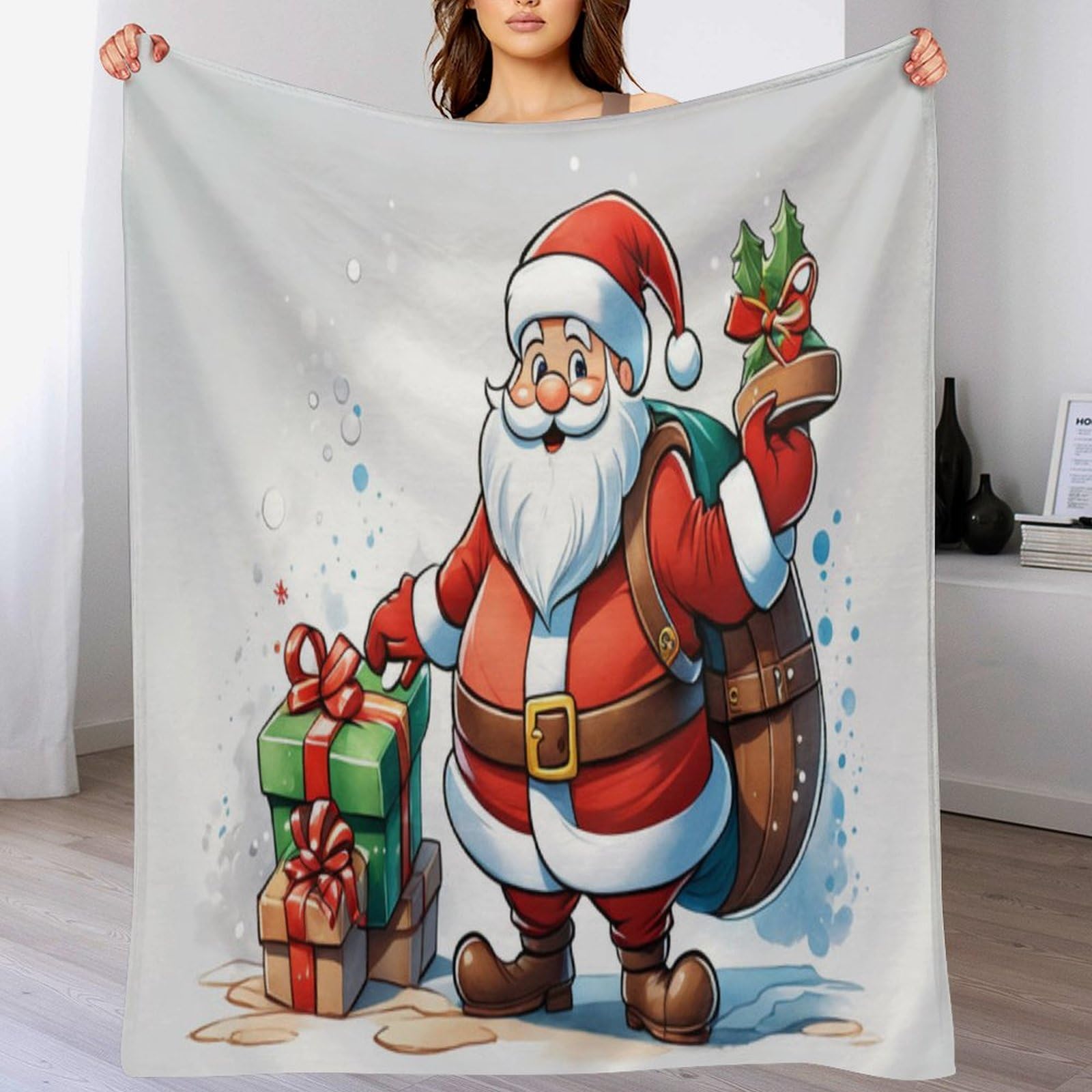 Couverture canapé chaude douce flannel polaire lit salon toutes saisons 130x150
