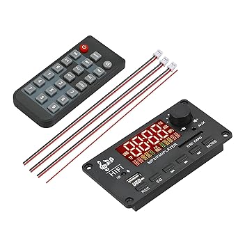 THE STYLE SUTRA Bt 5.0 Mp3 Player Decoding Board 2X40W Durable For Diy Speaker Car Remote B | Consumer Electronics | Tv Video & Home Audio | Amplifier Parts & Components