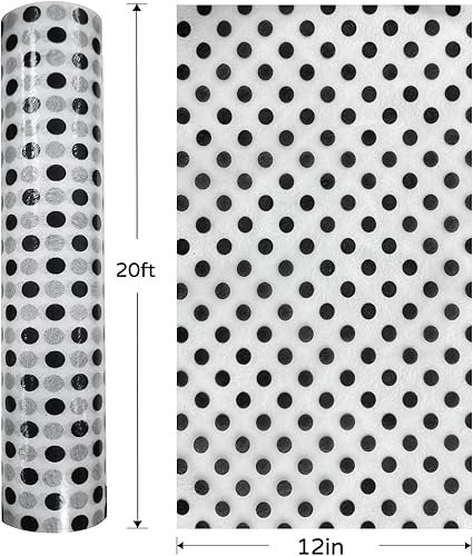 Miniatura 6 de Revestimiento para gabinete de cocina, impermeable, 12 x 20 pies, 2 rollos no adhesivo, duradero, resistente, forro de agarre fuerte, forro lavable